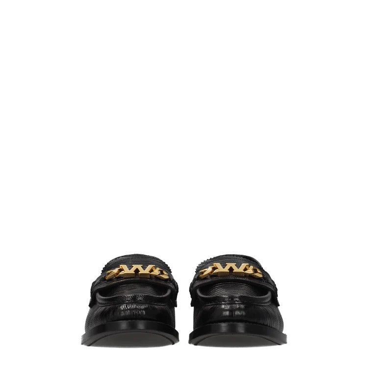 Alexander Wang ob1o1e1024 Leather Loafers in Black Size US 8.5 / IT 38.5 - 3 Thumbnail