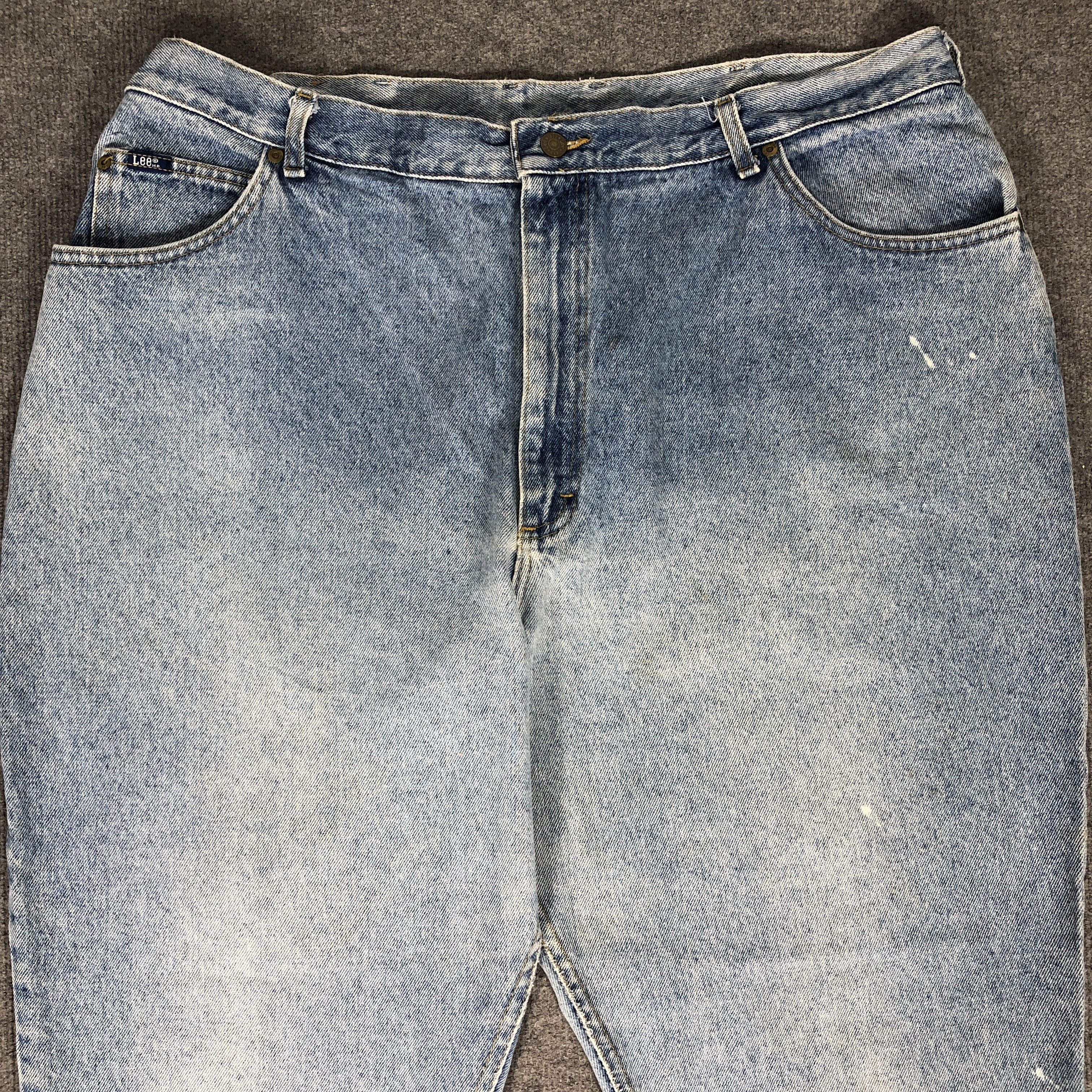 Lee × Vintage Womens 90s Vintage Lee Jeans L1121W Size 42" / US 20 - 2 Thumbnail