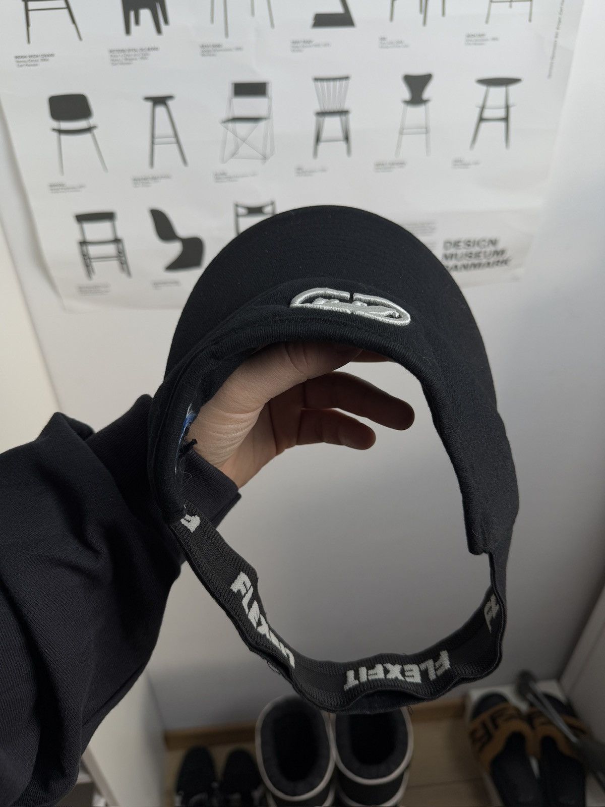 Ecko Unltd. × Vintage Vintage y2k Ecko UNLTD. Black visor hat cap hiphop skate rap Size ONE SIZE - 4 Thumbnail