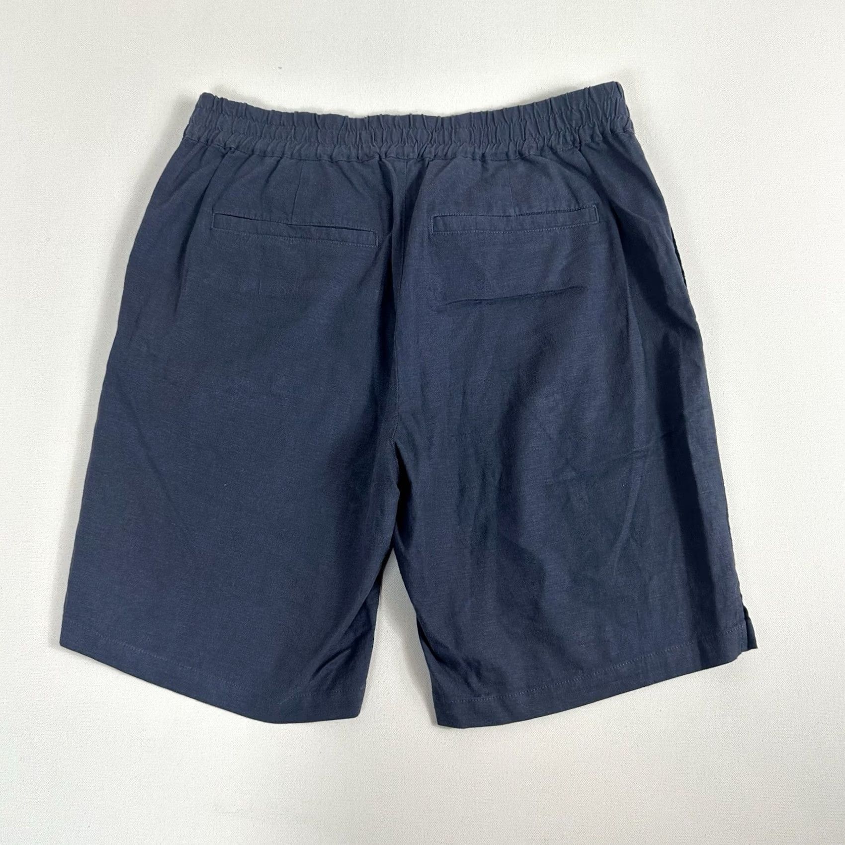 Paige PAIGE MENS KELCE BLUE LINEN BLEND SHORT SIZE 31 CASUAL PREPPY DEEP TIDES Size US 31 - 5 Thumbnail