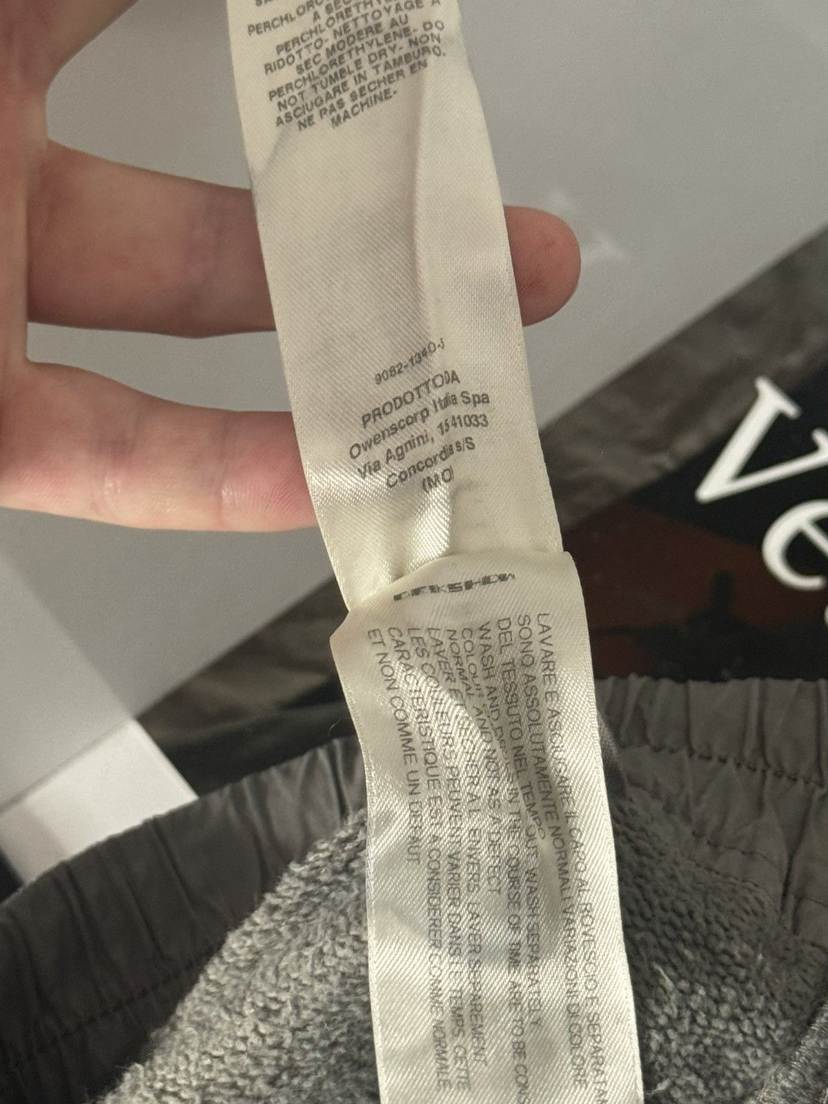 Rick Owens Drkshdw ✅ Rick Owens Drkshdw Mastadon FW17 Sweatpants Grey Beige Size US 32 / EU 48 - 11 Thumbnail