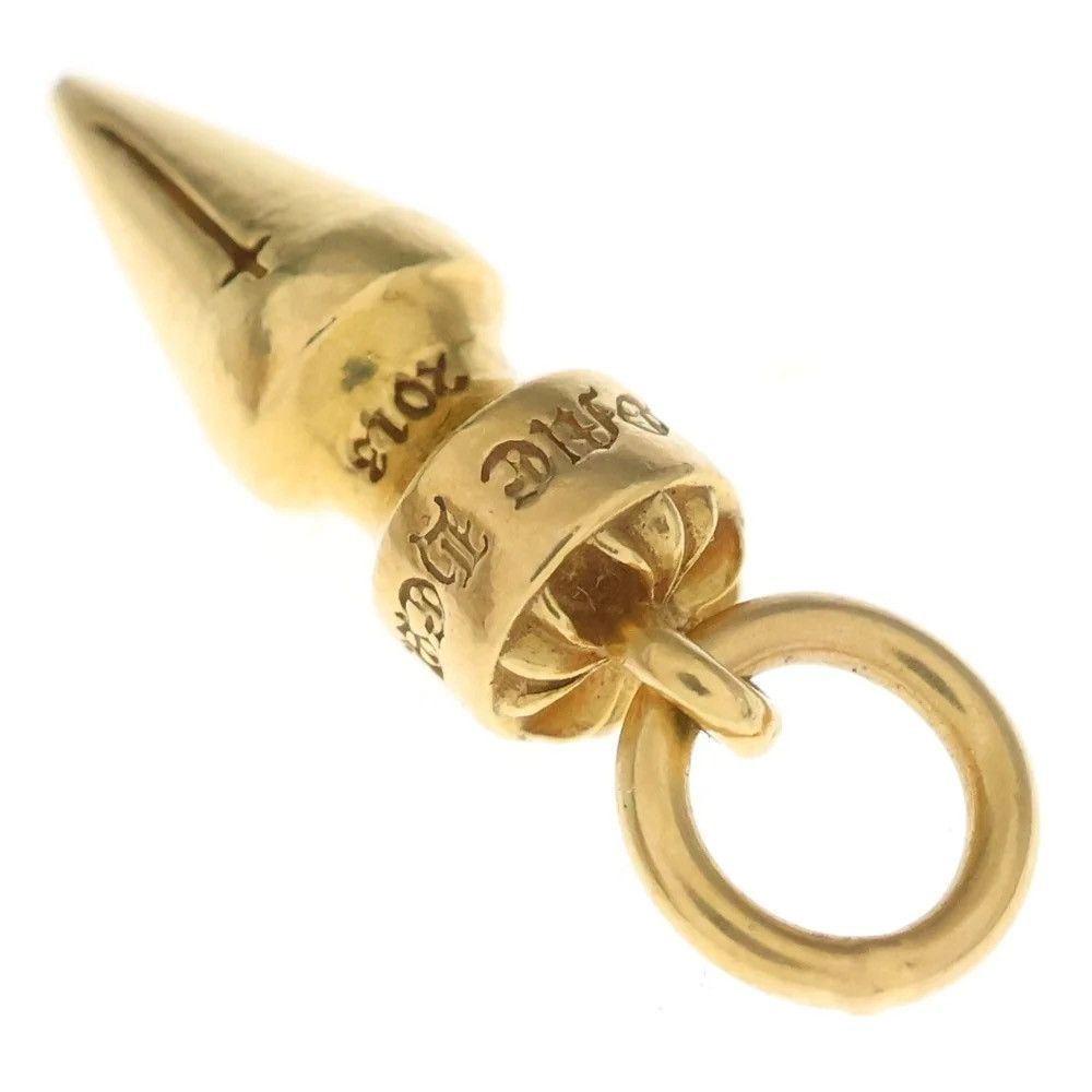 Chrome Hearts Chrome Hearts 22k Gold Spike Pendant Necklace Charm Size ONE SIZE - 6 Thumbnail