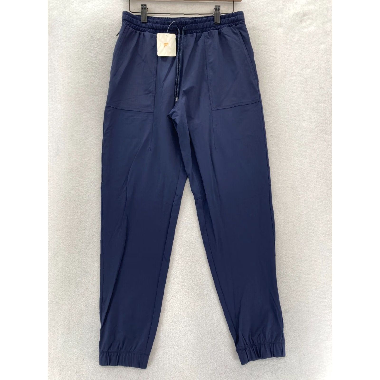 Fabletics Fabletics The One Jogger Athletic Training Womens Small Tall Blue Stretch Preppy Pants Jogger XS Tall Pockets Zipper Pocket Elastic Waist Drawstring Size 28" / US 6 / IT 42 - 2 Thumbnail