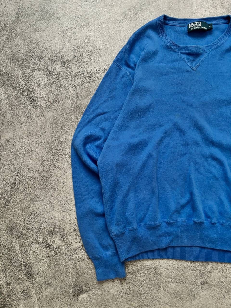 Polo Ralph Lauren × Vintage Vintage Polo Ralph Lauren Distressed sweater Size US L / EU 52-54 / 3 - 3 Thumbnail