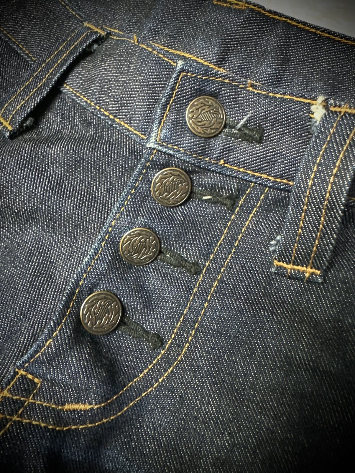 Tornado Mart rare 2000s japanese brand dee dee flared bell botom lace up Size US 29 - 7 Thumbnail