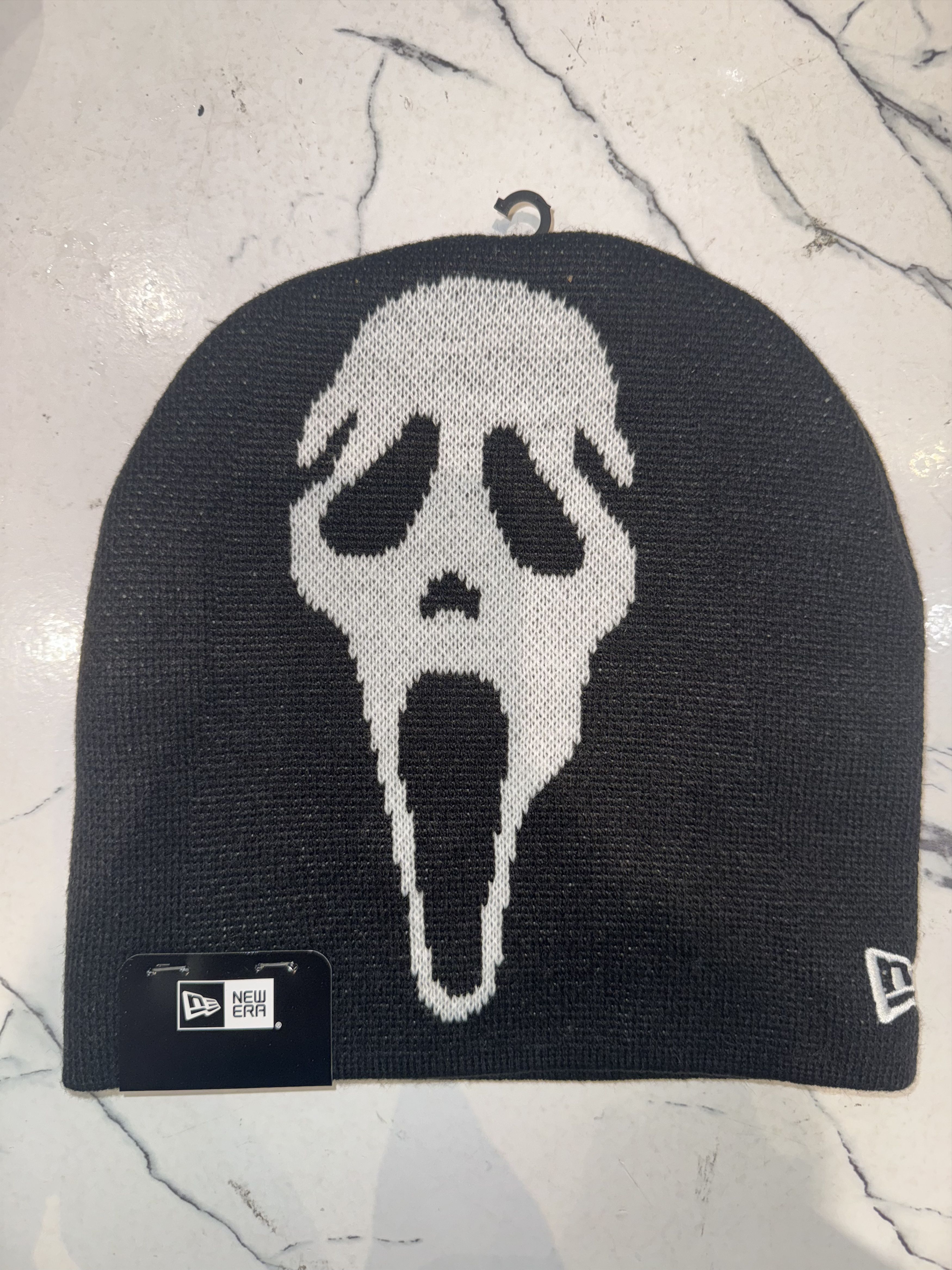 New Era × Supreme Supreme New Era Ghost Face Beanie - Black OS