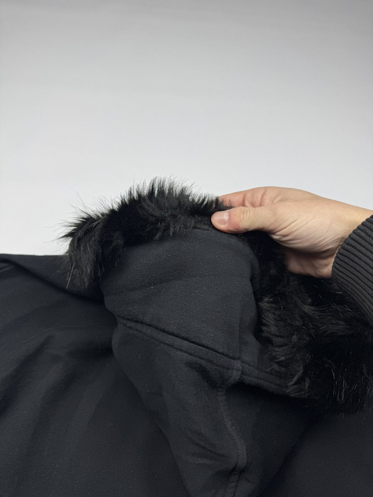 If Six Was Nine Vintage If Six Was Nine Faux Fur Zip Hoodie Size US M / EU 48-50 / 2 - 10 Thumbnail