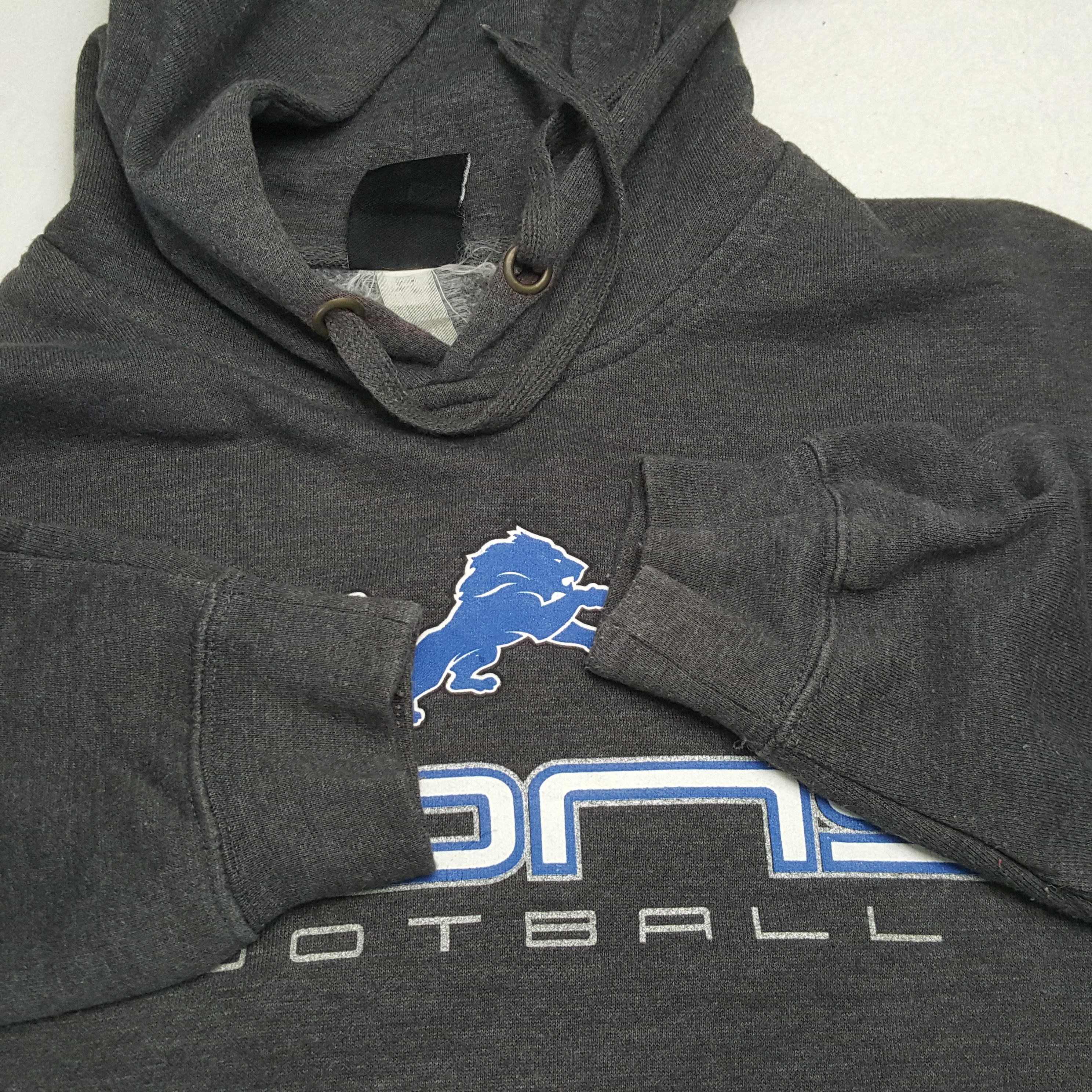 NFL × Vintage LIONS FOOTBALL NFL Hoodies American Football Team Size US XL / EU 56 / 4 - 8 Thumbnail