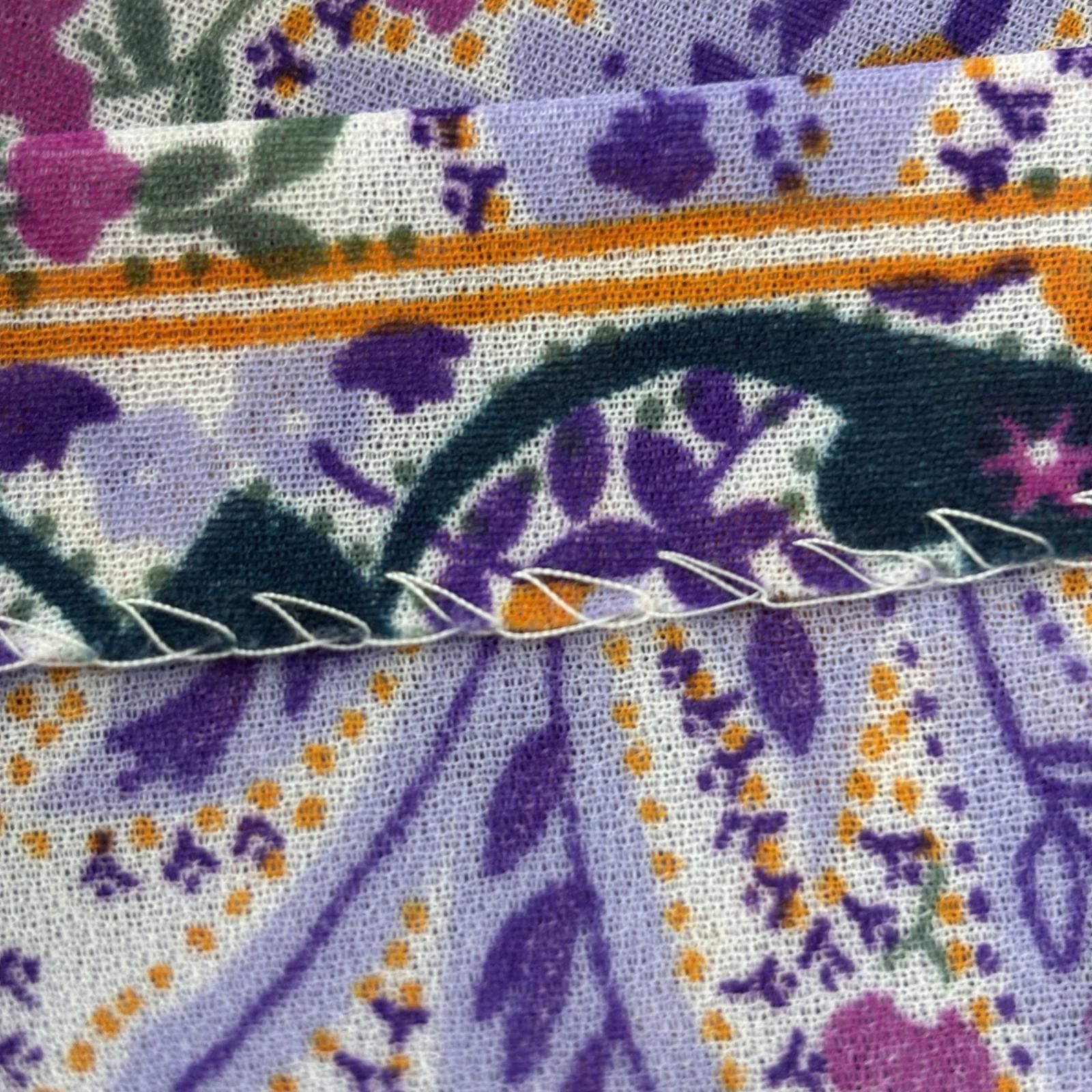 Other Vtg 70s floral paisley flowy sleeve fairy-core hippie dress Size M / US 6-8 / IT 42-44 - 10 Thumbnail