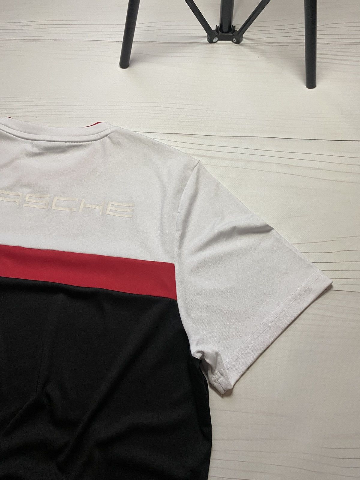 Porsche Design Porsche Motorsport Racing Big Logo y2k t shirt Size US XL / EU 56 / 4 - 12 Thumbnail