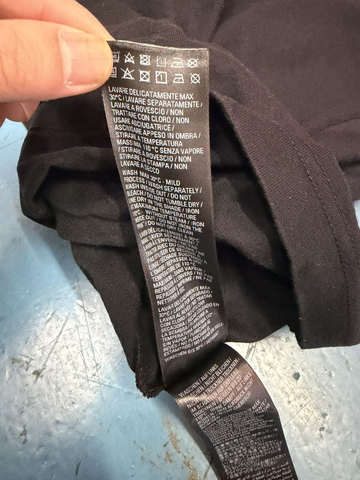 Adidas × Balenciaga BALENCIAGA X ADIDAS BLACK TEE Size US XXL / EU 58 / 5 - 6 Thumbnail