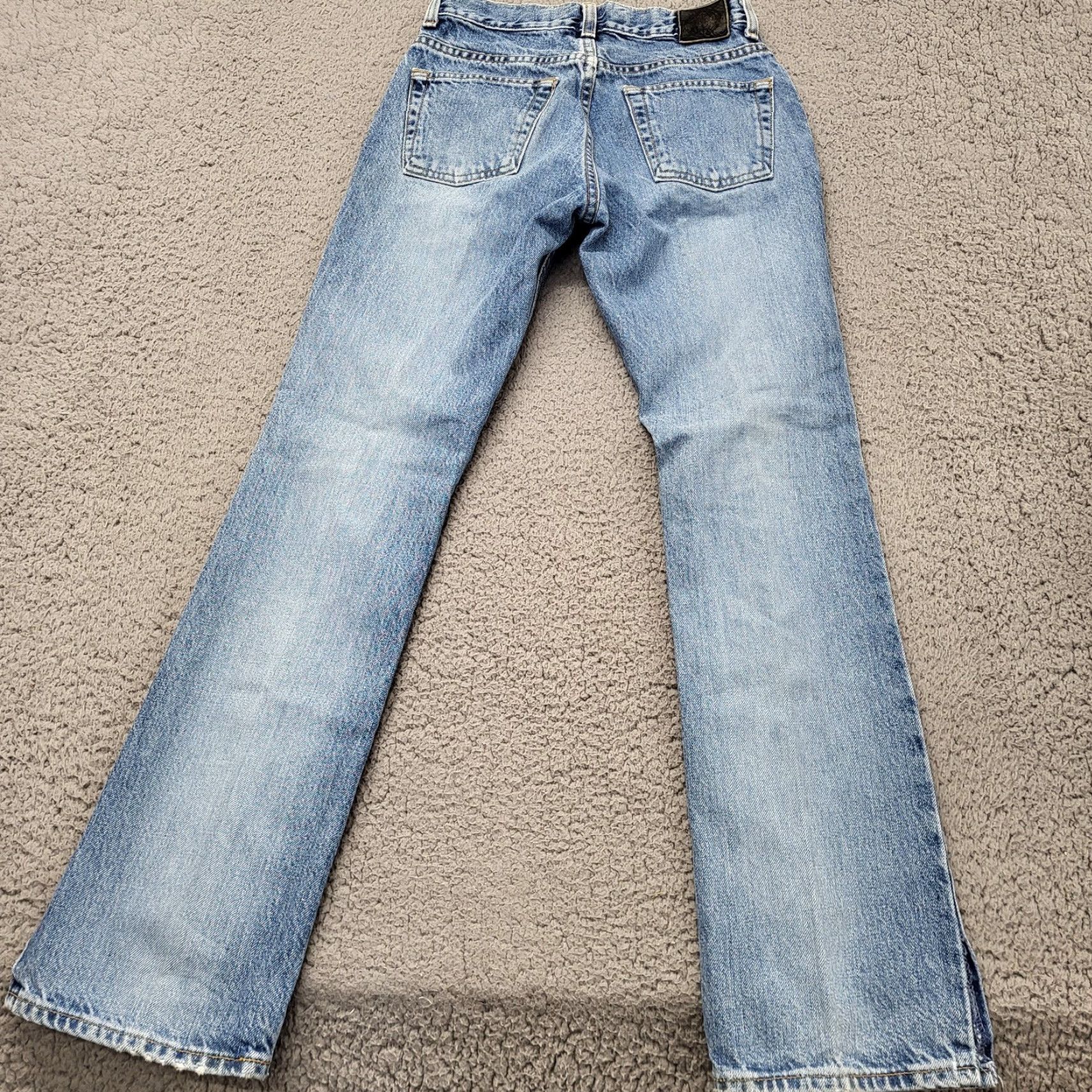 Gap GAP Jeans Women's Size 1 Regular Button Fly Boot Cut Blue Denim 5-Pocket USA 90s Style Boots Cut Regular Girls? Size 25" / US 0 / IT 36 - 3 Thumbnail