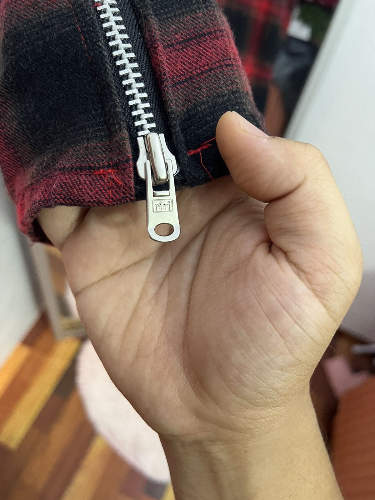 Japanese Brand Toro Bondage Flannel Sleeveless Riri Zip Punk Grunge Size US M / EU 48-50 / 2 - 5 Thumbnail