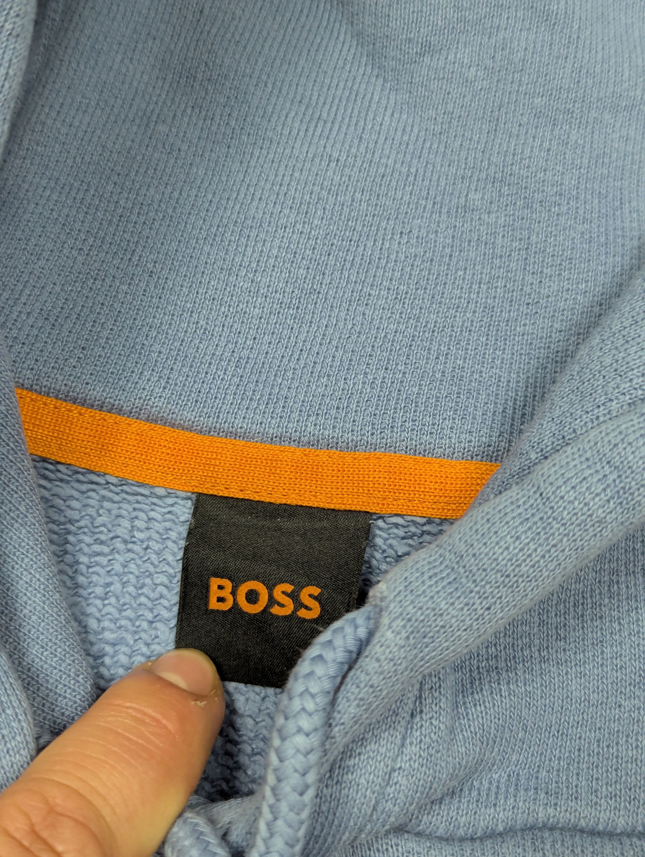 Hugo Boss Hugo Boss Men’s Gradient Dye Cotton Terry Distressed Hoodie Size US XL / EU 56 / 4 - 5 Thumbnail