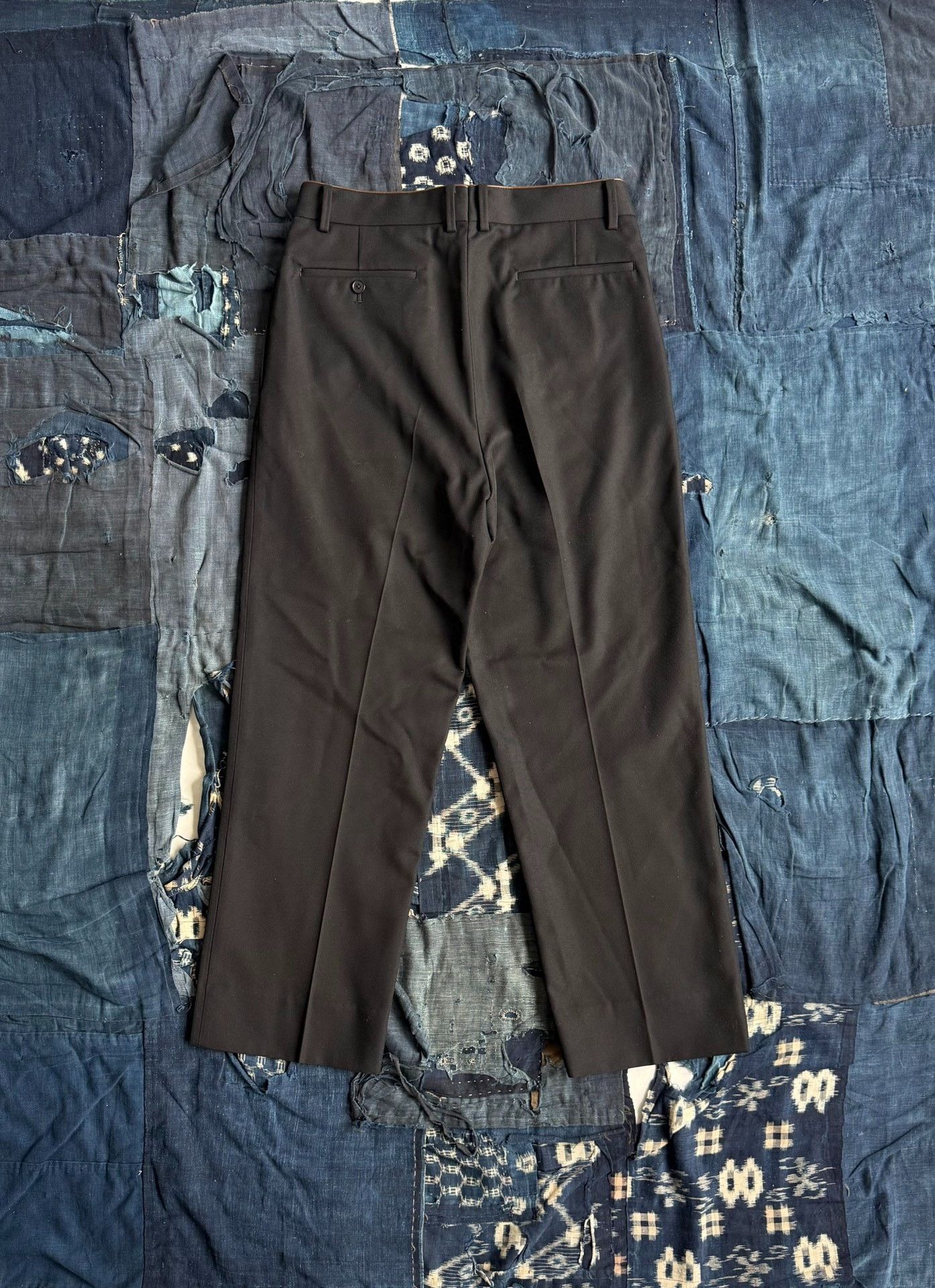 A.PRESSE A.PRESSE 24AW Wool Kersey Trousers Size US 32 / EU 48 - 2 Thumbnail