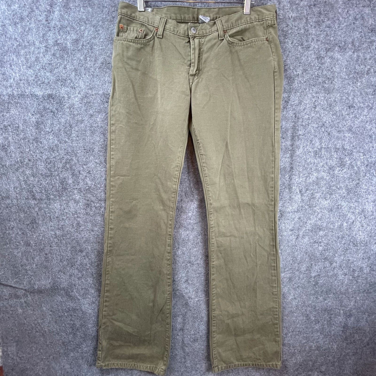 Lucky Brand Lucky Brand Snapper Jeans Women 10/30 Long Flap Dungarees Size 32" / US 10 / IT 46 - 1 Thumbnail
