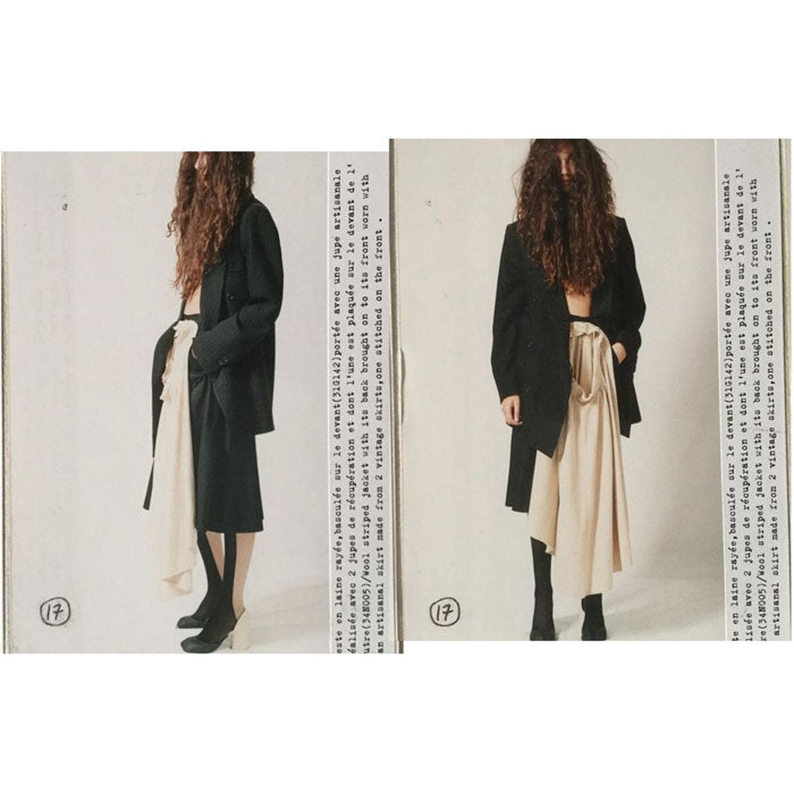 Maison Margiela S/S2004 Maison Margiela artisanal double skirt Size 24" / US 00 / IT 34 - 2 Thumbnail