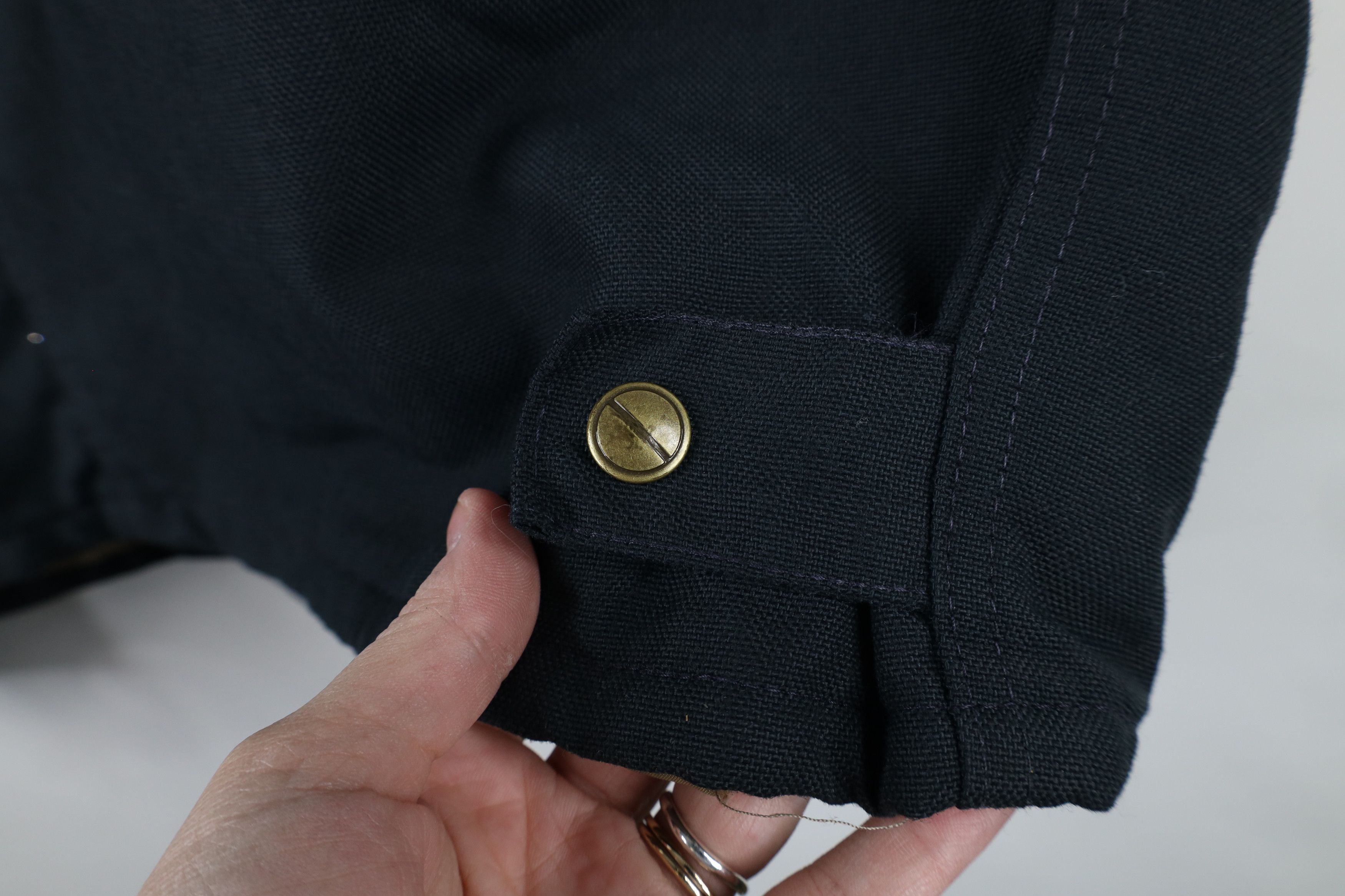 Vintage × Walls Vintage 90s Walls Master Made Canvas Bomber Jacket USA Size US L / EU 52-54 / 3 - 11 Thumbnail