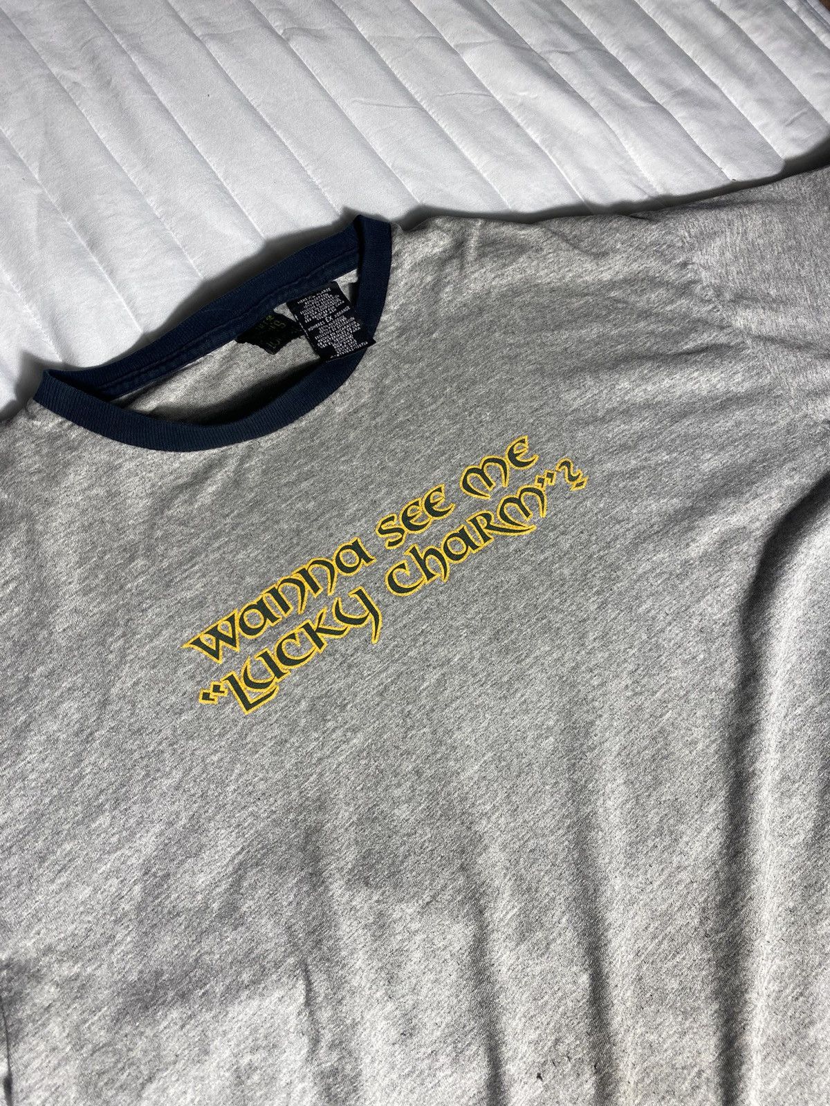 Vintage Wanna See Me Lucky Charm Gag Ringer TEE Size US XL / EU 56 / 4 - 2 Thumbnail