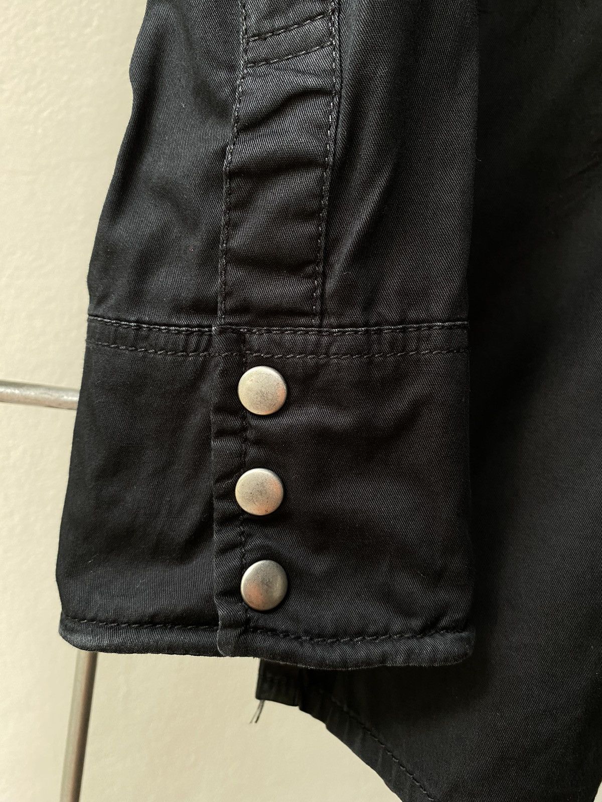 Japanese Brand × Seditionaries Witches‘ Sabbath Y2K Punk Double Pockets Zipper Black Shirt Size S / US 4 / IT 40 - 4 Thumbnail