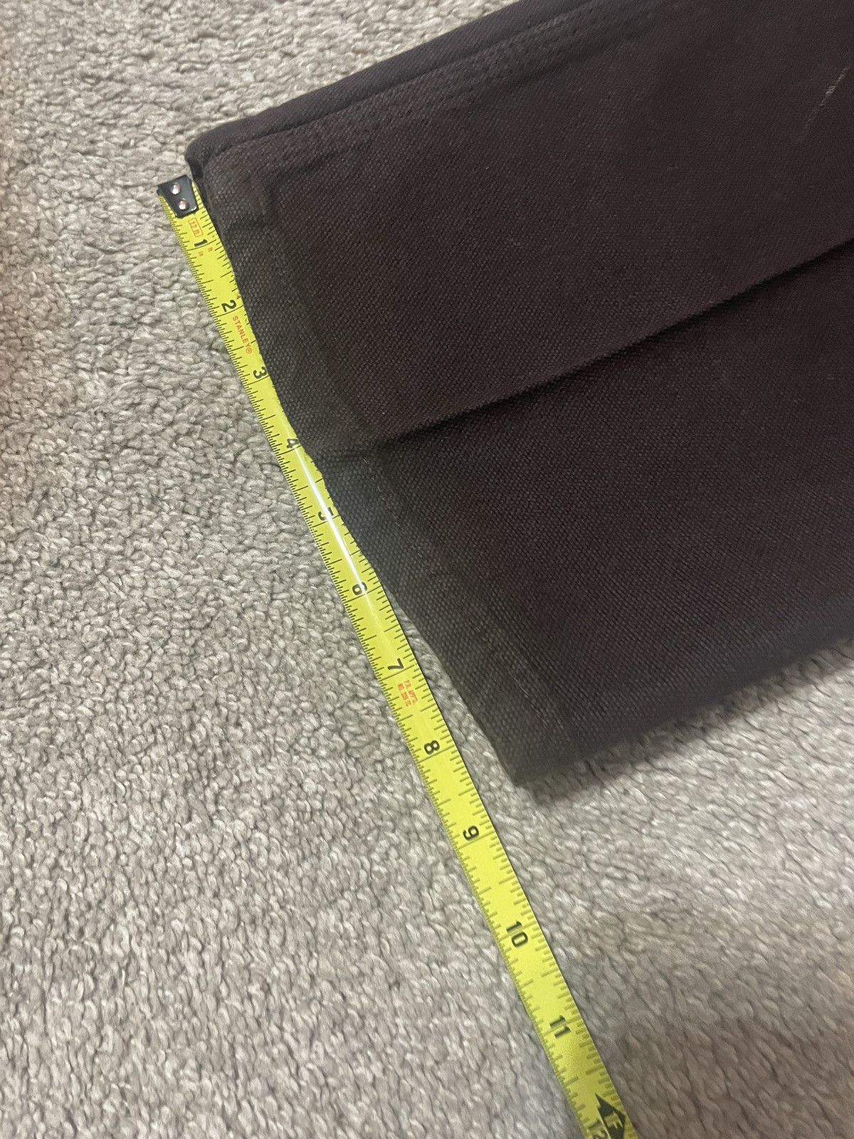 Dickies Dickies Carpenter Canvas Dark Brown Jeans Mens Size 42/30 Size US 42 / EU 58 - 2 Thumbnail