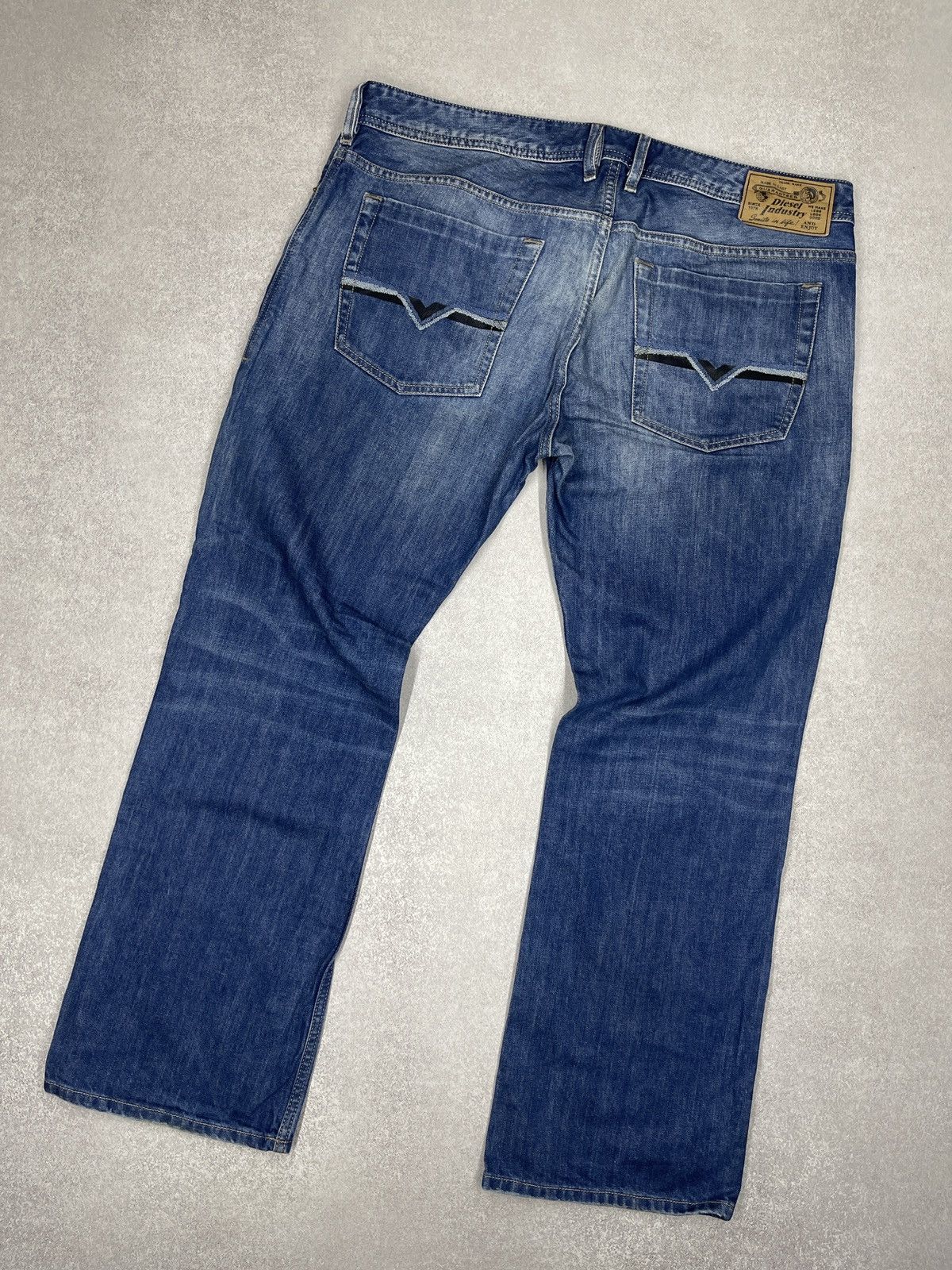 Diesel Mens Diesel Zatiny Denim Jeans Blue Y2K Size US 36 / EU 52 - 1 Thumbnail