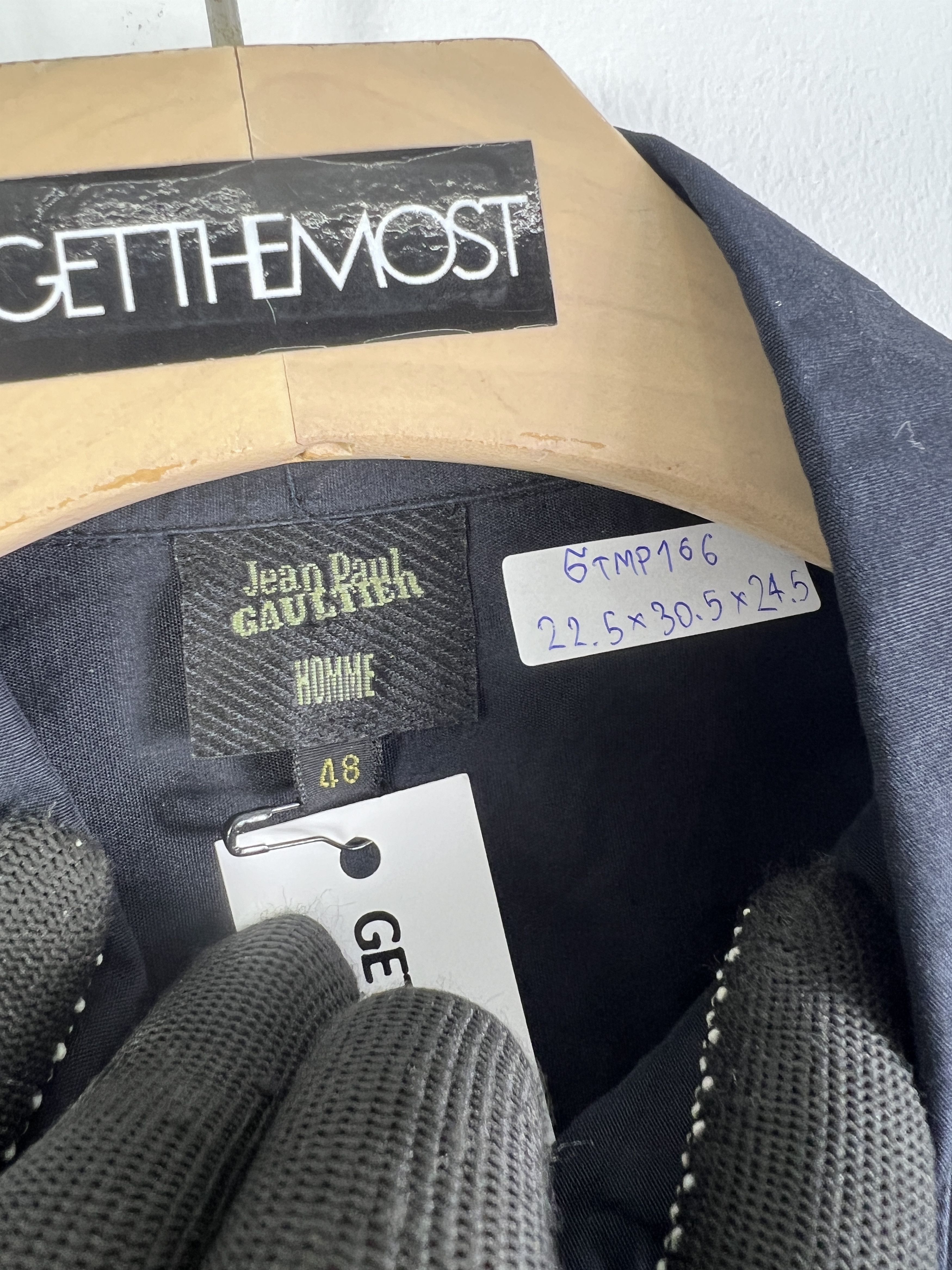 Jean Paul Gaultier Jean Paul Gaultier HOMME Button Up Shirt (48) GTMP166 Size US M / EU 48-50 / 2 - 2 Thumbnail