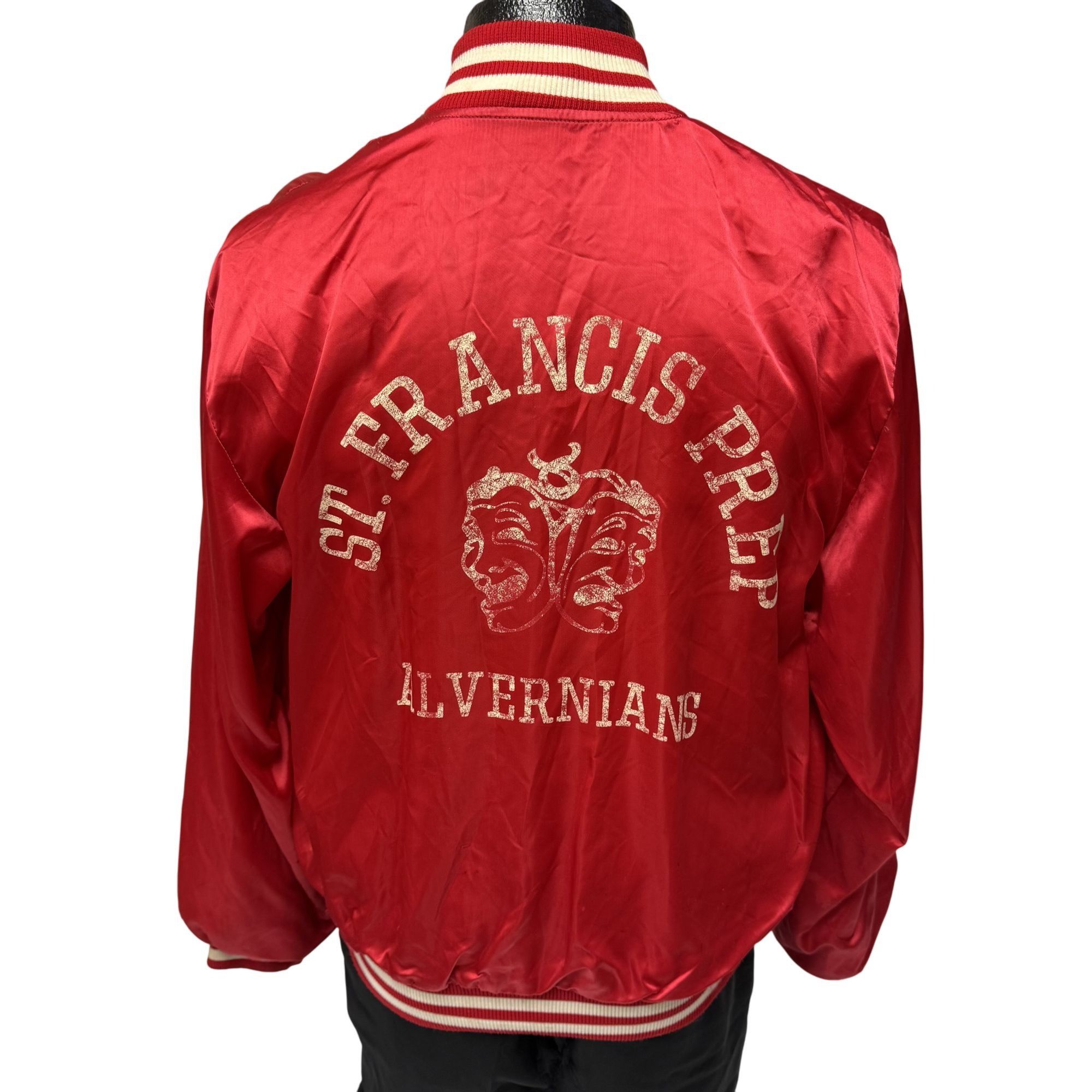 Other Vtg Birdie SHINY ST FRANCIS PREP Theater ALVERNIANS Bomber Size US M / EU 48-50 / 2 - 3 Thumbnail