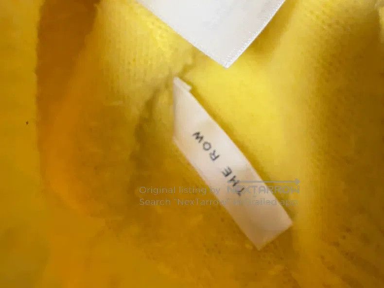 The Row The Row Yellow Knit Cap Size ONE SIZE - 2 Thumbnail