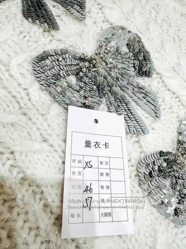 Valentino Valentino Sequin butterfly sweater Size XS / US 0-2 / IT 36-38 - 7 Thumbnail