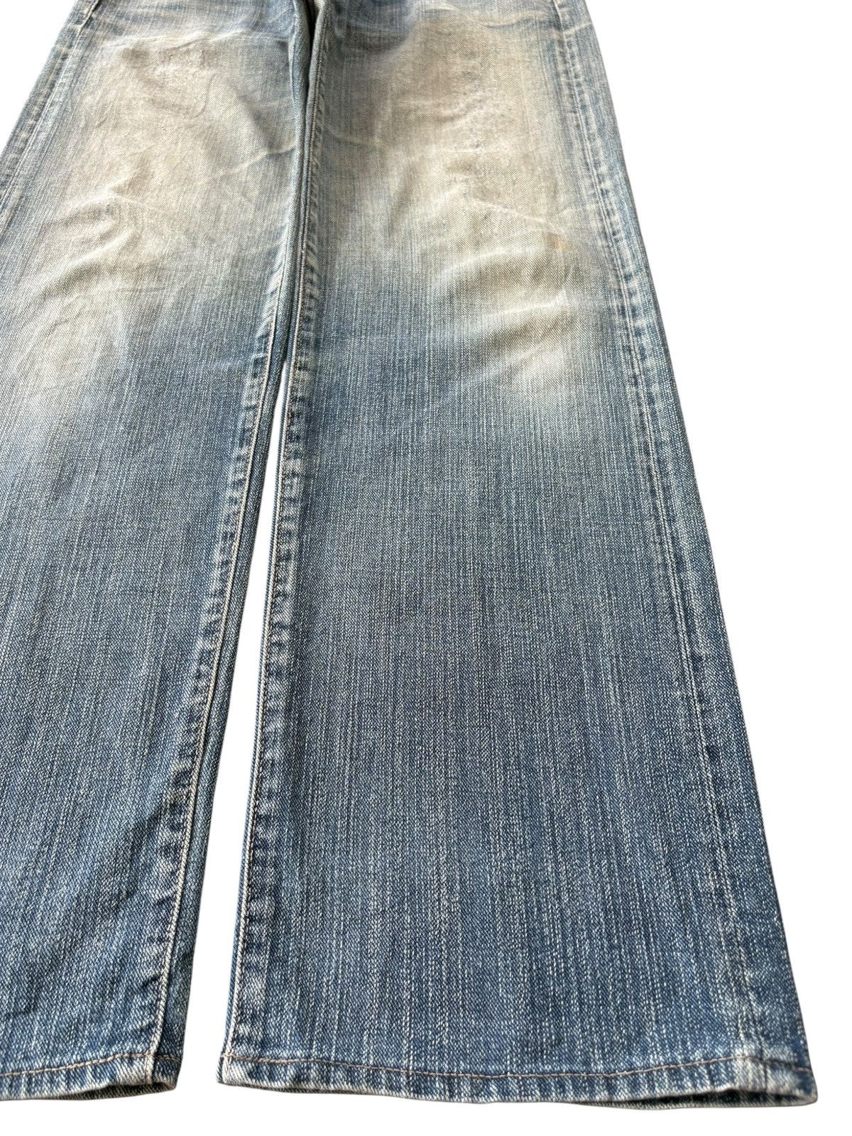 45rpm Vintage Japanese 45Rpm Mud Wash Loose Jeans Size US 31 - 6 Thumbnail