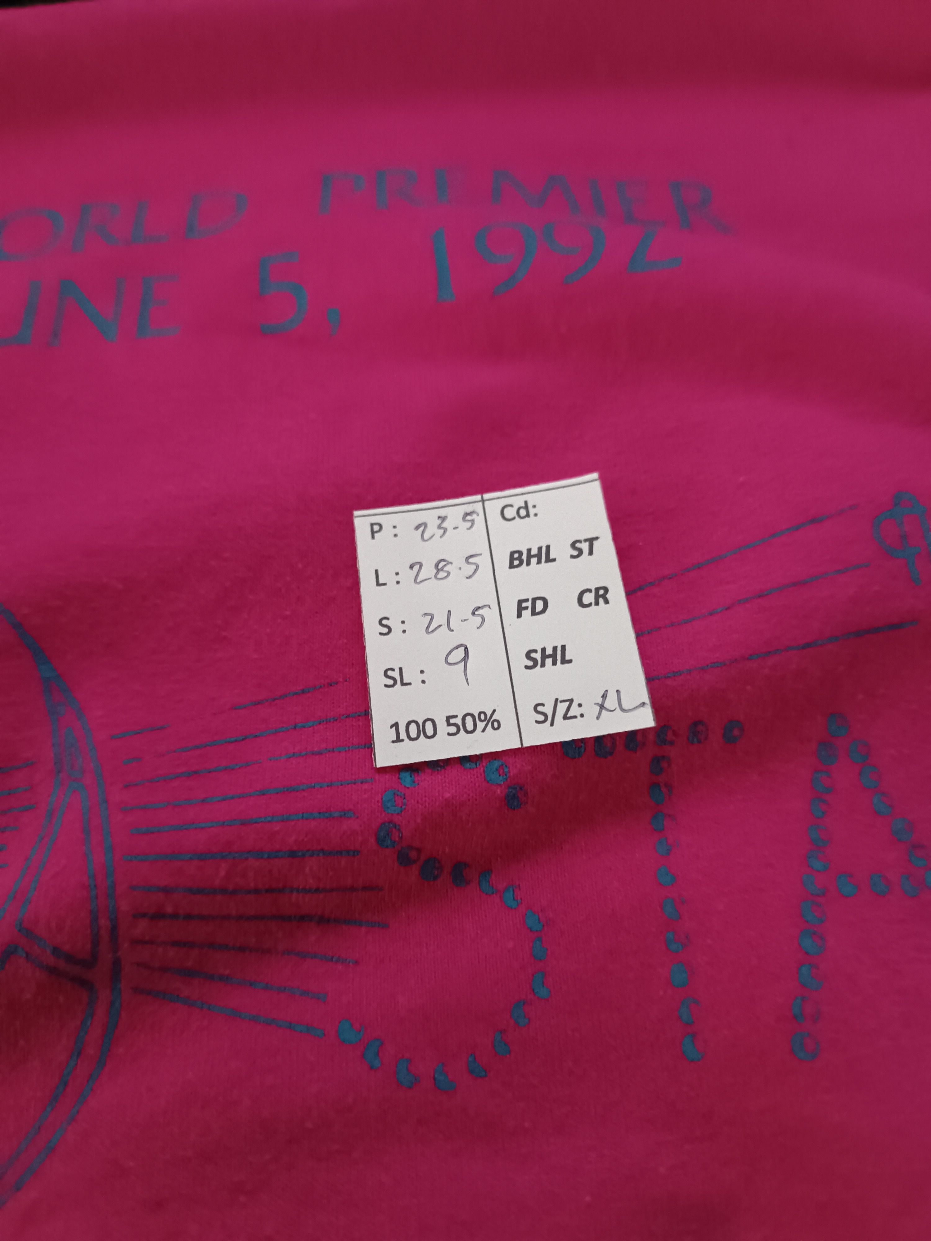 Vintage VINTAGE '92 A NIGHT OF STARS WORLD PREMIERE VERY RARE TEE Size US XL / EU 56 / 4 - 16 Thumbnail