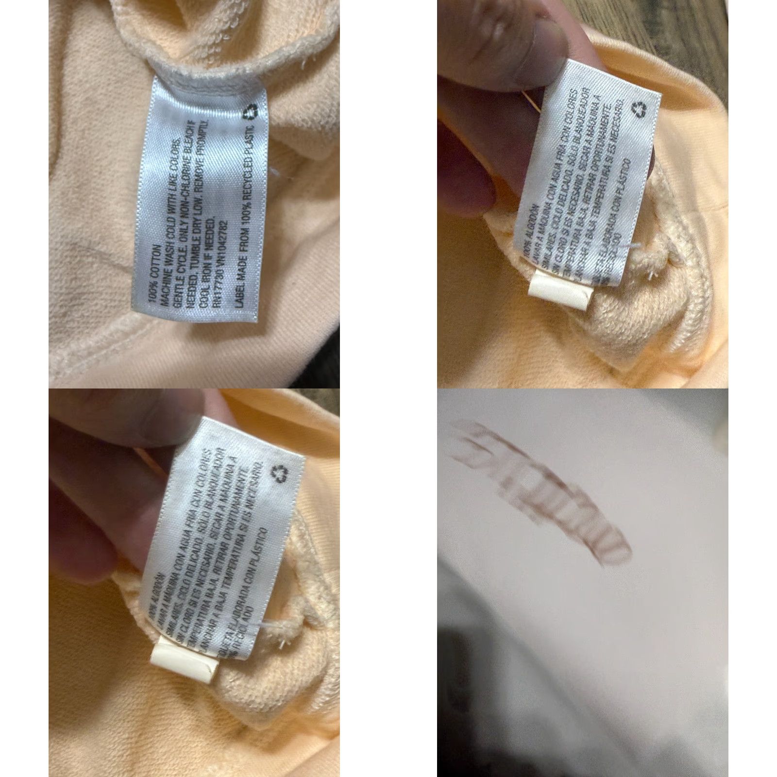 Vintage Universal Thread Sweater Women's Medium White Orange Pullover Size M / US 6-8 / IT 42-44 - 8 Thumbnail