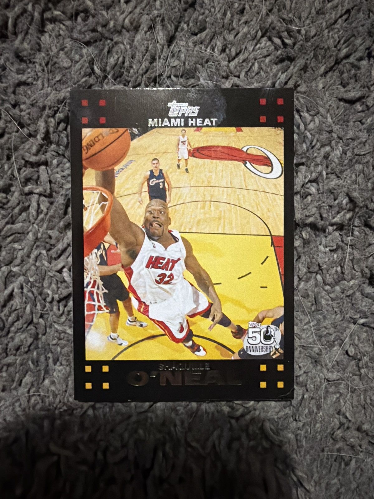 NBA 2007 Topps #32 Shaquille O’Neal Card Size ONE SIZE - 1 Thumbnail