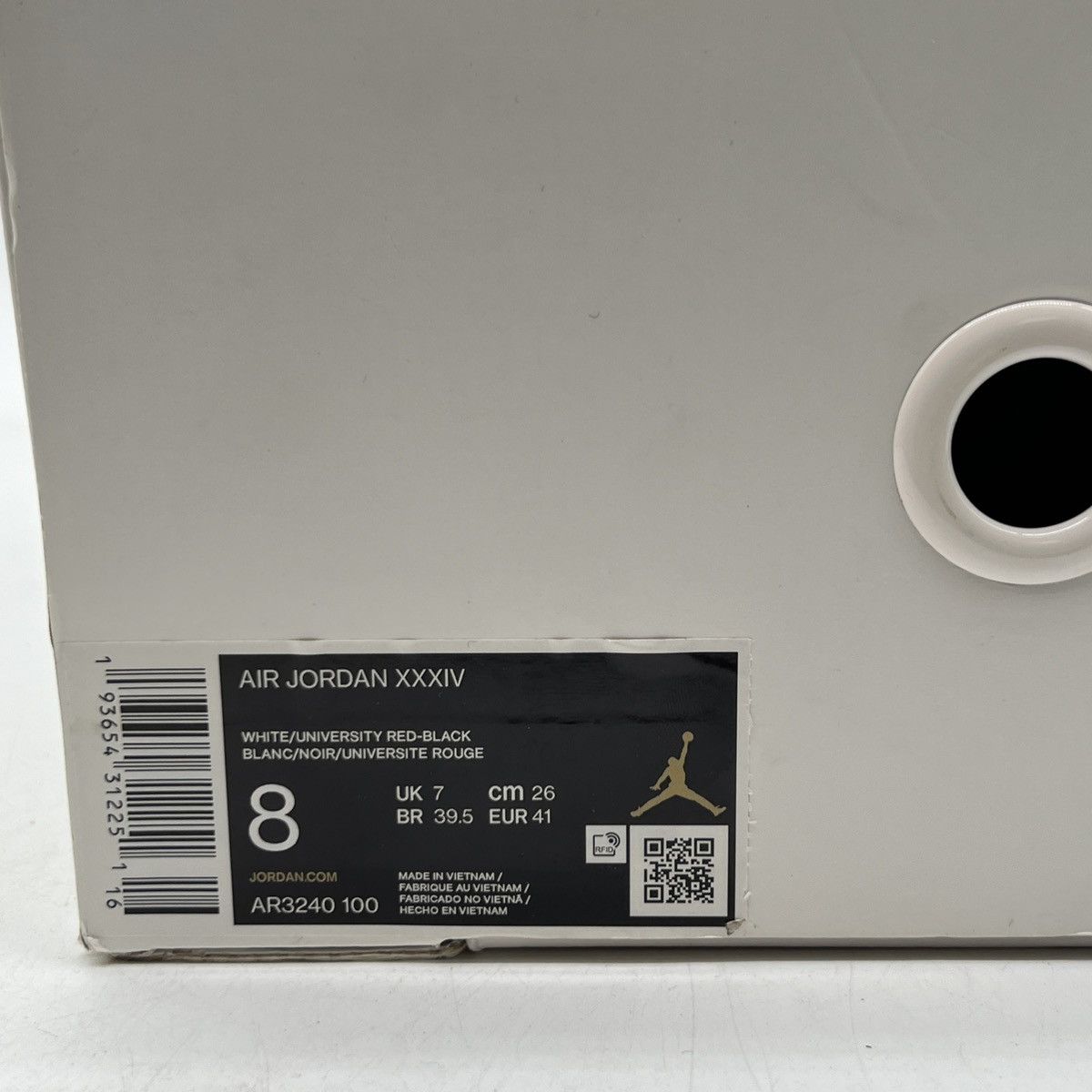 Jordan Brand Air Jordan 34 Chicago Size US 8 / EU 41 - 6 Thumbnail