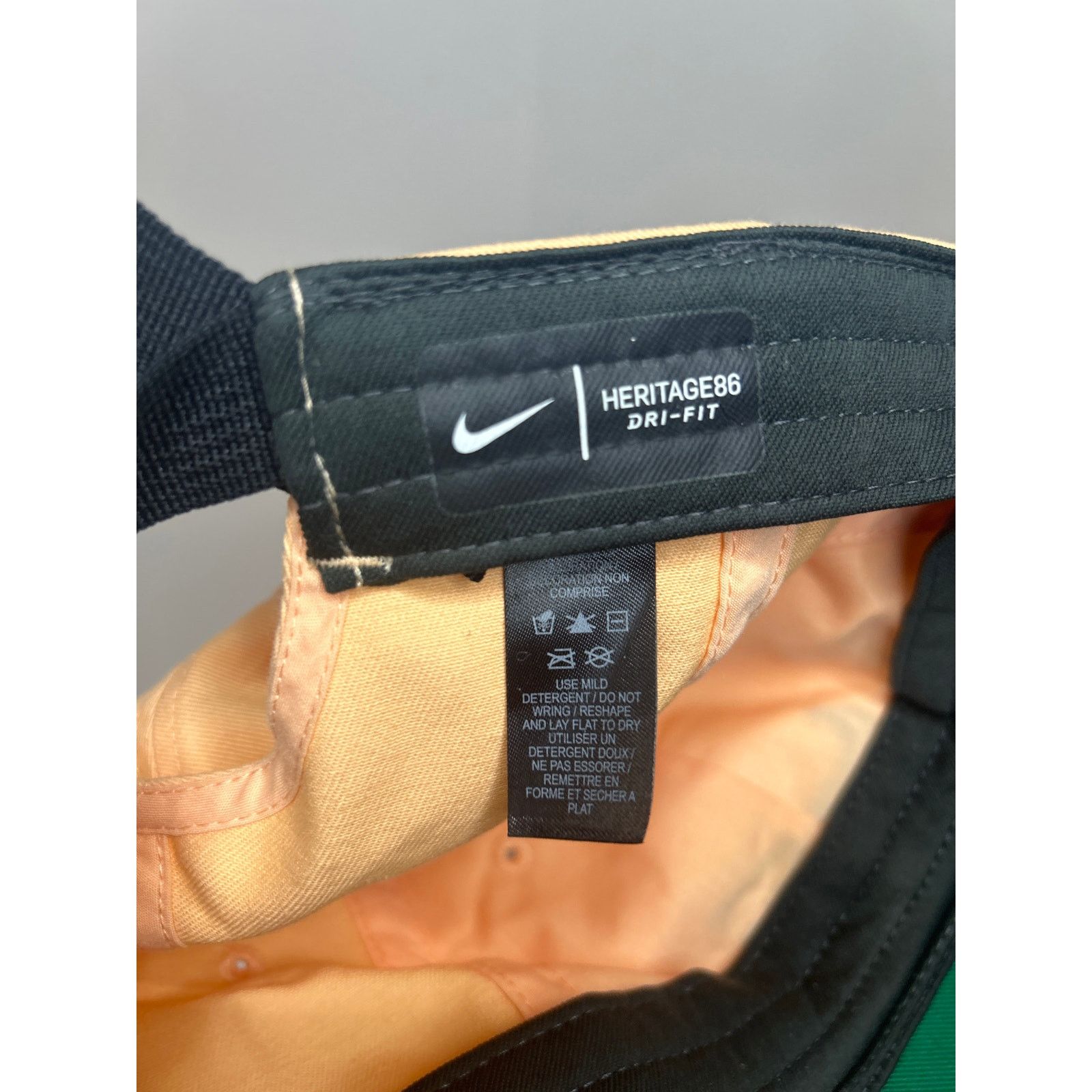 Nike Nike Golf Authentic Adjustable Dri Fit Peach Cream Hat Size ONE SIZE - 6 Thumbnail