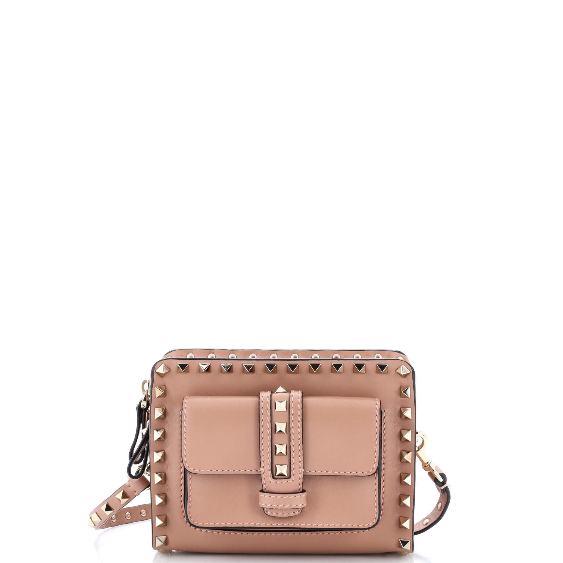 Valentino Rockstud Front Pocket Shoulder Bag Size ONE SIZE - 1 Thumbnail