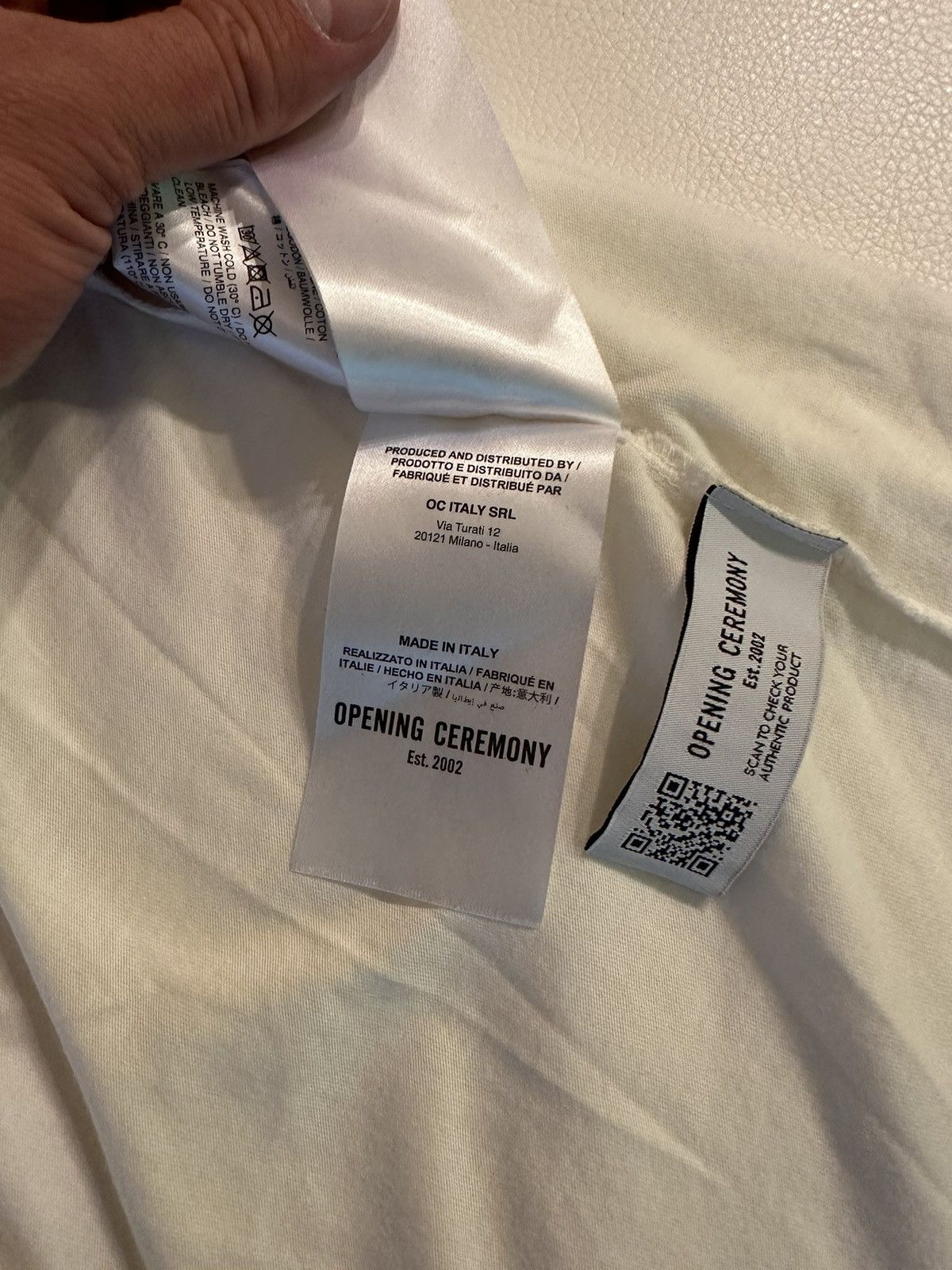 Opening Ceremony Opening Ceremony Logo Tee Size US XL / EU 56 / 4 - 15 Thumbnail