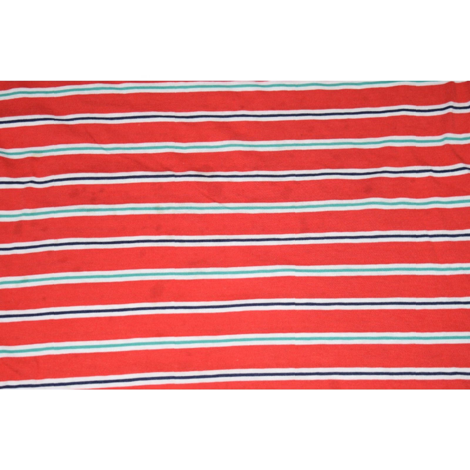 Polo Ralph Lauren VINTAGE Polo Ralph Lauren Polo Shirt Mens Large Red White Stripe Short Sleeve Collared 100% Cotton Golf Preppy 90s Size US XXL / EU 58 / 5 - 3 Thumbnail
