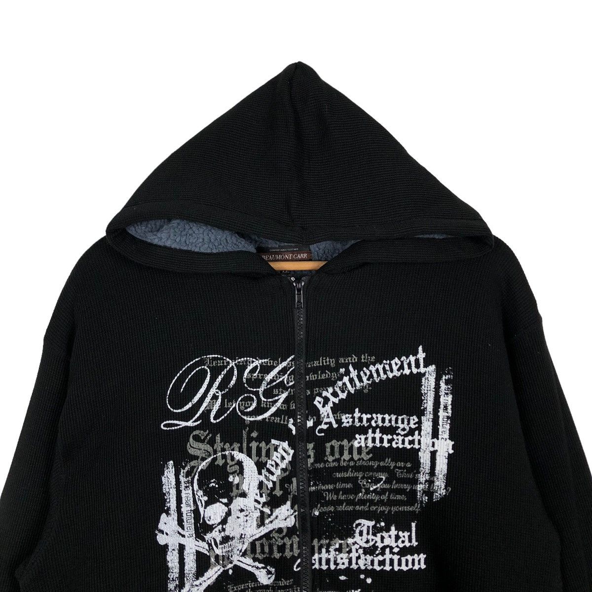 Hysteric Glamour 🔥Rare Punk Design Big Logo Hoodie Beaumont Carr Japan Size US L / EU 52-54 / 3 - 7 Thumbnail