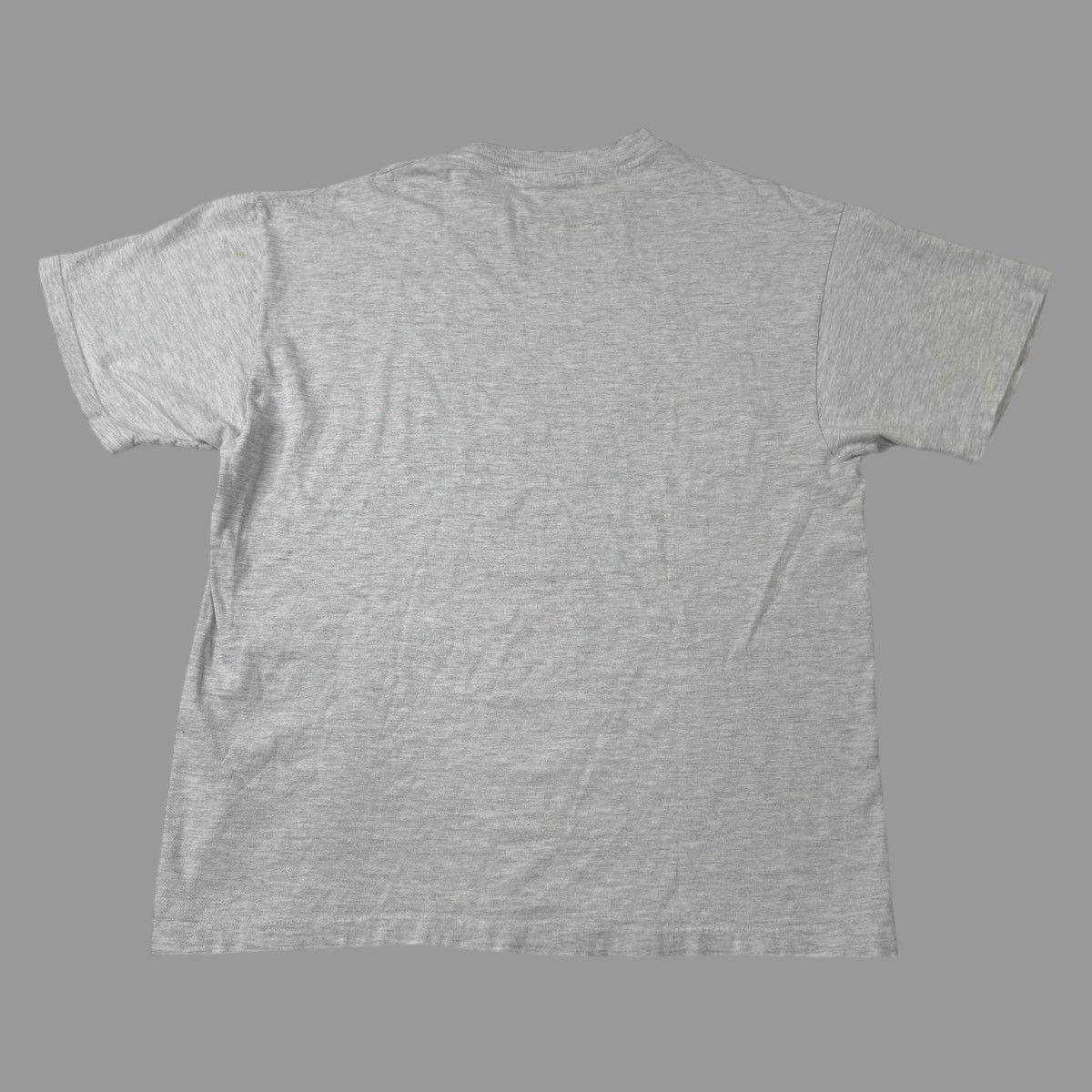 Vintage Vintage 1990s gray college T-shirt Size US L / EU 52-54 / 3 - 4 Thumbnail