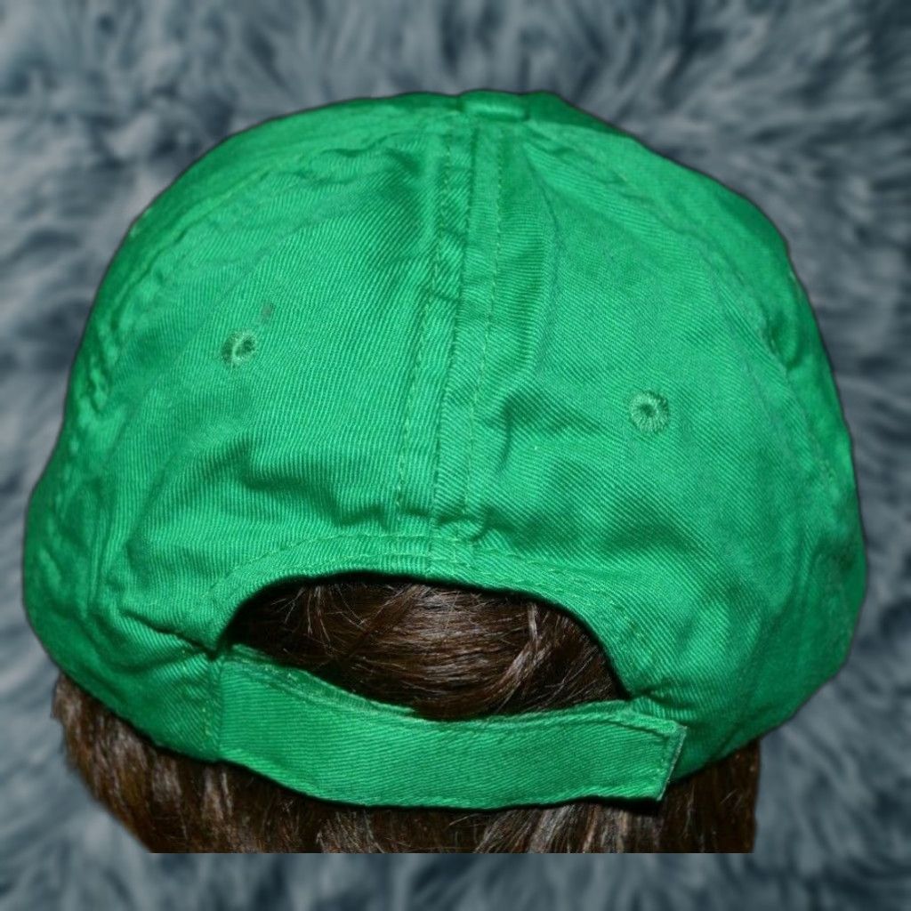 destin VINTAGE Hit Wear Eric Stone Adjustable Baseball Hat Cap Men Adjustable Green Music Solid Casual Hats Mens Size ONE SIZE - 1 Thumbnail