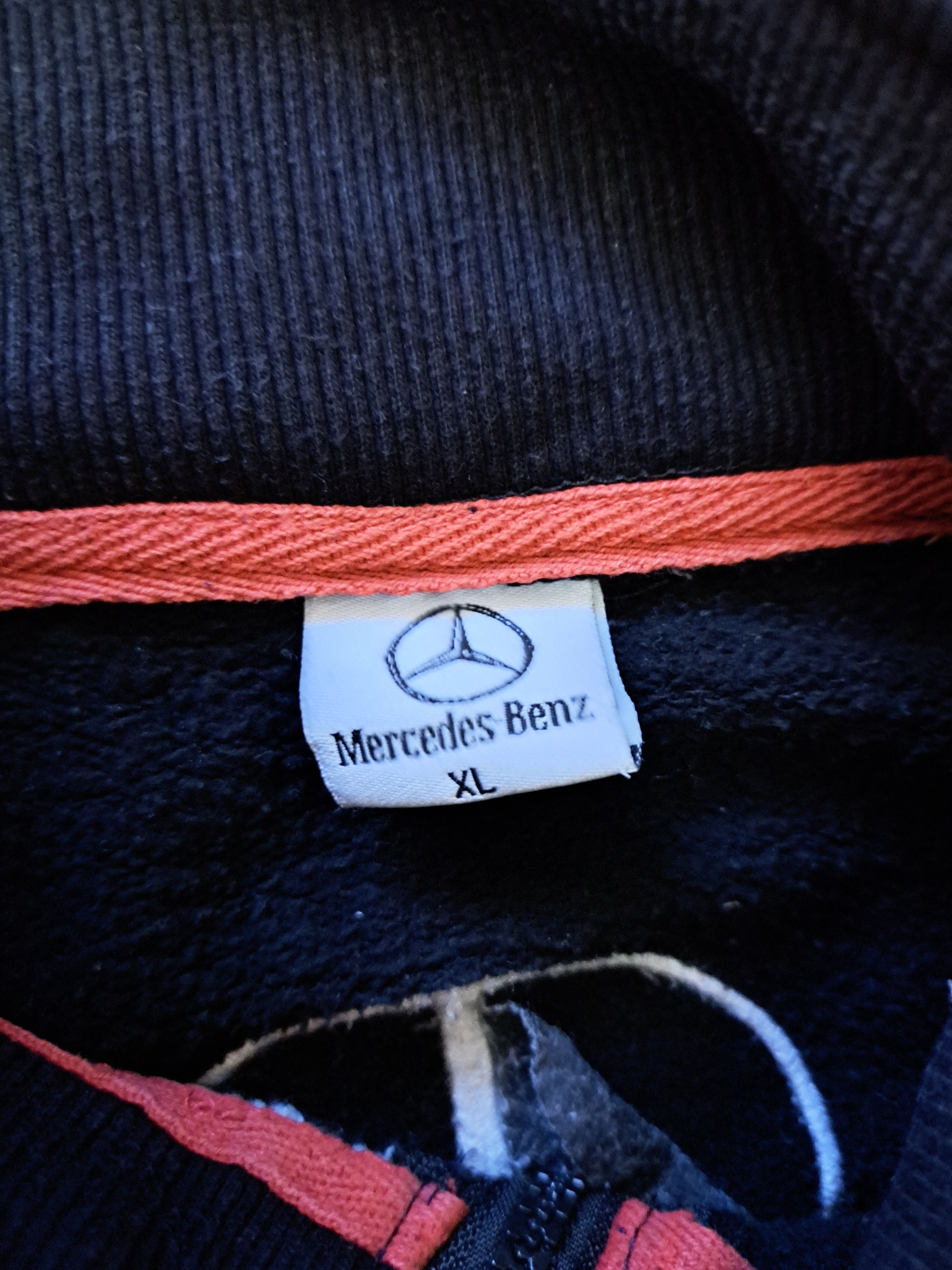 Formula 1 × Mercedes-Benz Mercedes Benz Jacket Fleece Zip Hoodie Vintage Size US XL / EU 56 / 4 - 4 Thumbnail