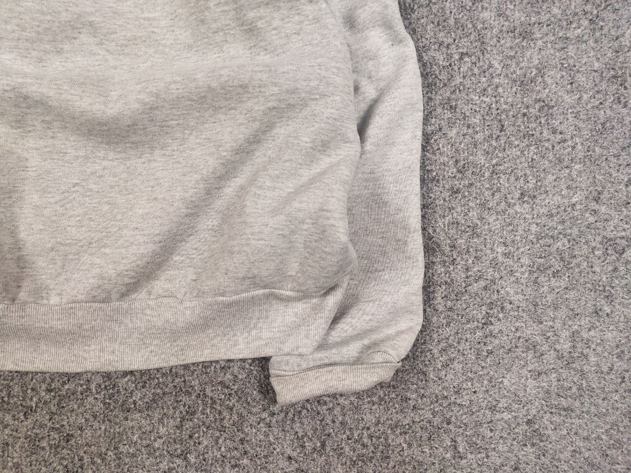 Fruit Of The Loom Vintage 90's Fruit Of The Loom Blank Crew Chek Sweatshirt Size US M / EU 48-50 / 2 - 10 Thumbnail