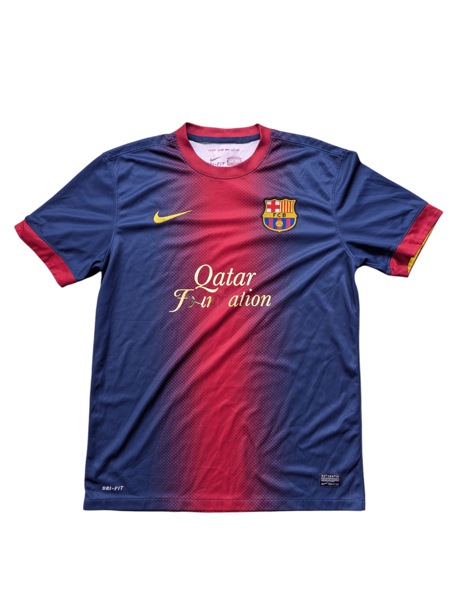 Other NIKE BARCELONA FC 2012/13 FOOTBALL SHIRT SOCCER JERSEY Size US M / EU 48-50 / 2 - 1 Thumbnail