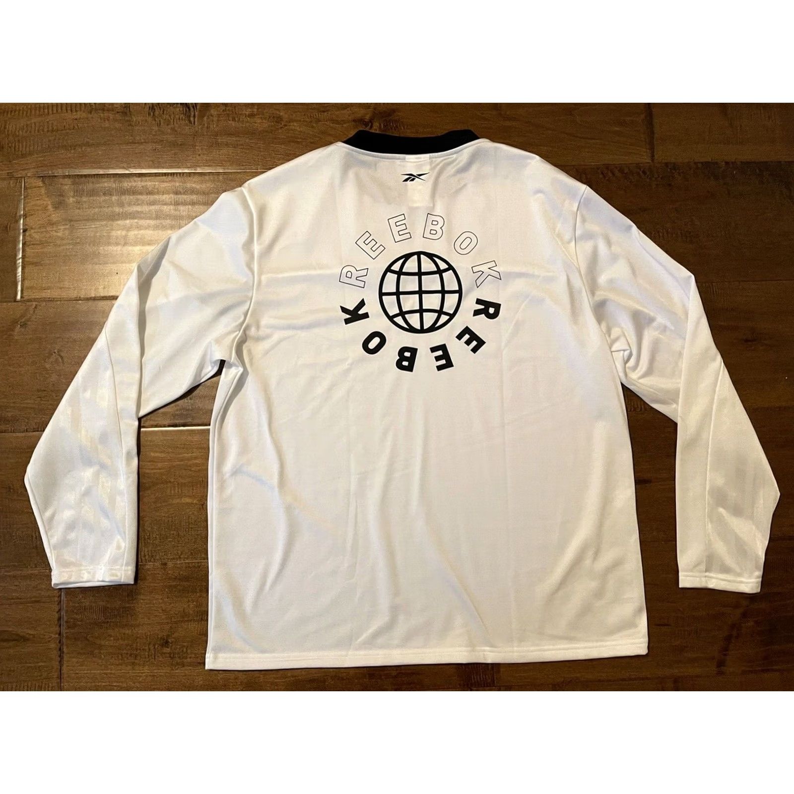 Reebok Reebok MYT Meet You There Jersey Shirt Long Sleeve L White/Black FK6161 Men's Large Size US L / EU 52-54 / 3 - 2 Thumbnail