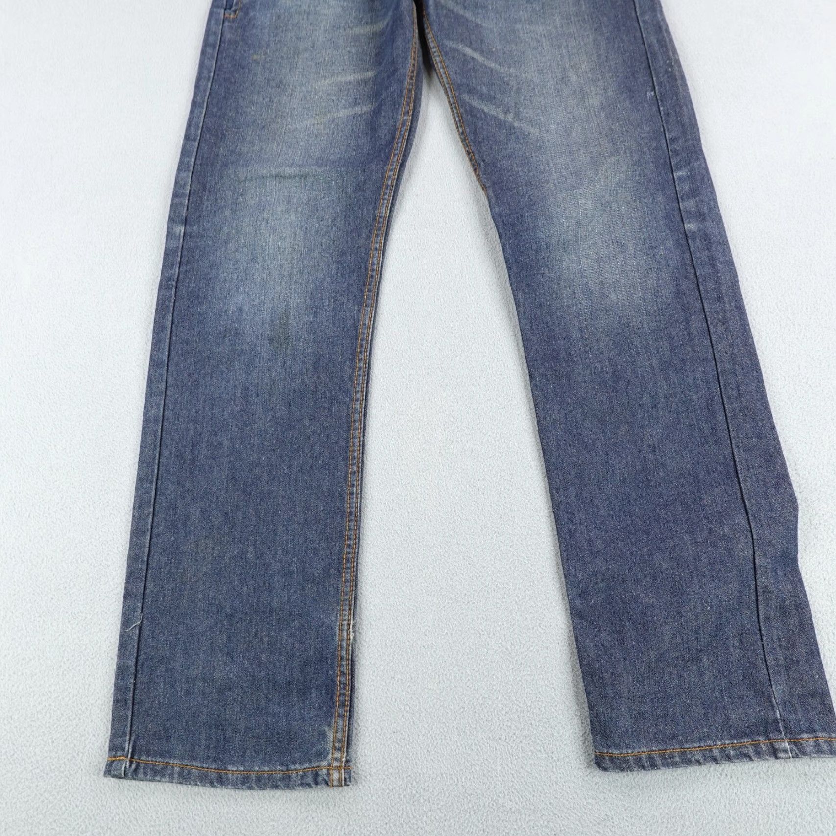 Levi's VINTAGE Levi's Jeans Men's 33 Blue Denim Straight Fit 1980s Pants Size US 33 - 3 Thumbnail
