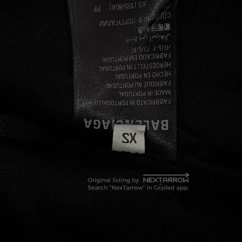 Balenciaga Balenciaga Letter Vinyl Heart Printed Short Sleeve T-Shirt Size US XS / EU 42 / 0 - 4 Thumbnail
