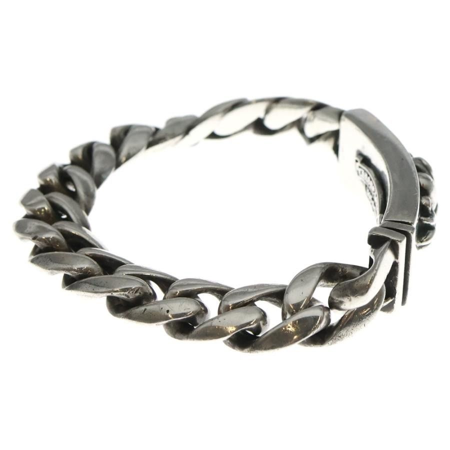 Chrome Hearts 14LINK Chrome Hearts Floral Heart ID Bracelet Size ONE SIZE - 3 Thumbnail