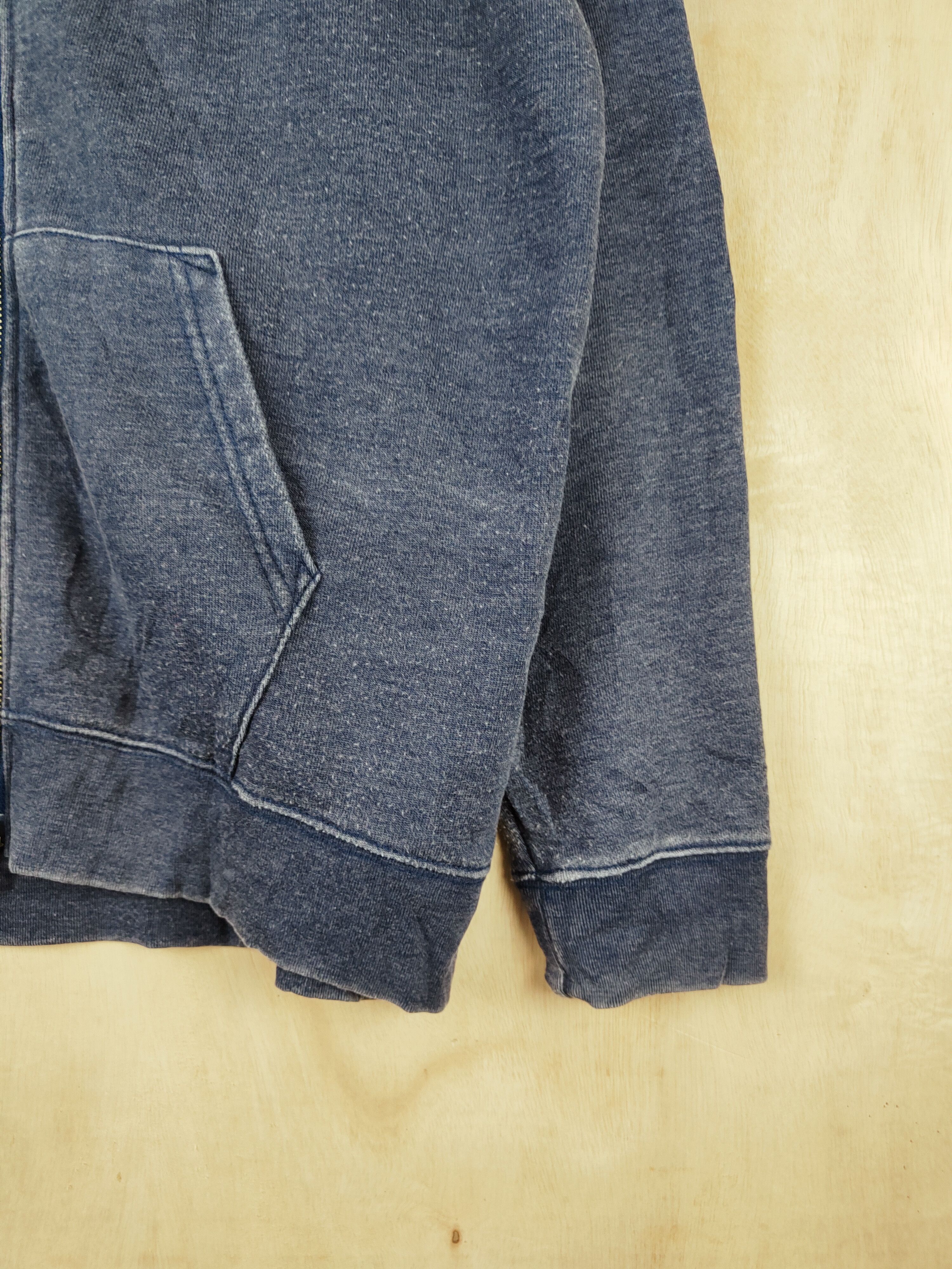 Japanese Brand × Vintage Vintage Beams Dark Blue Faded Hoodie Sweaters Size US L / EU 52-54 / 3 - 6 Thumbnail